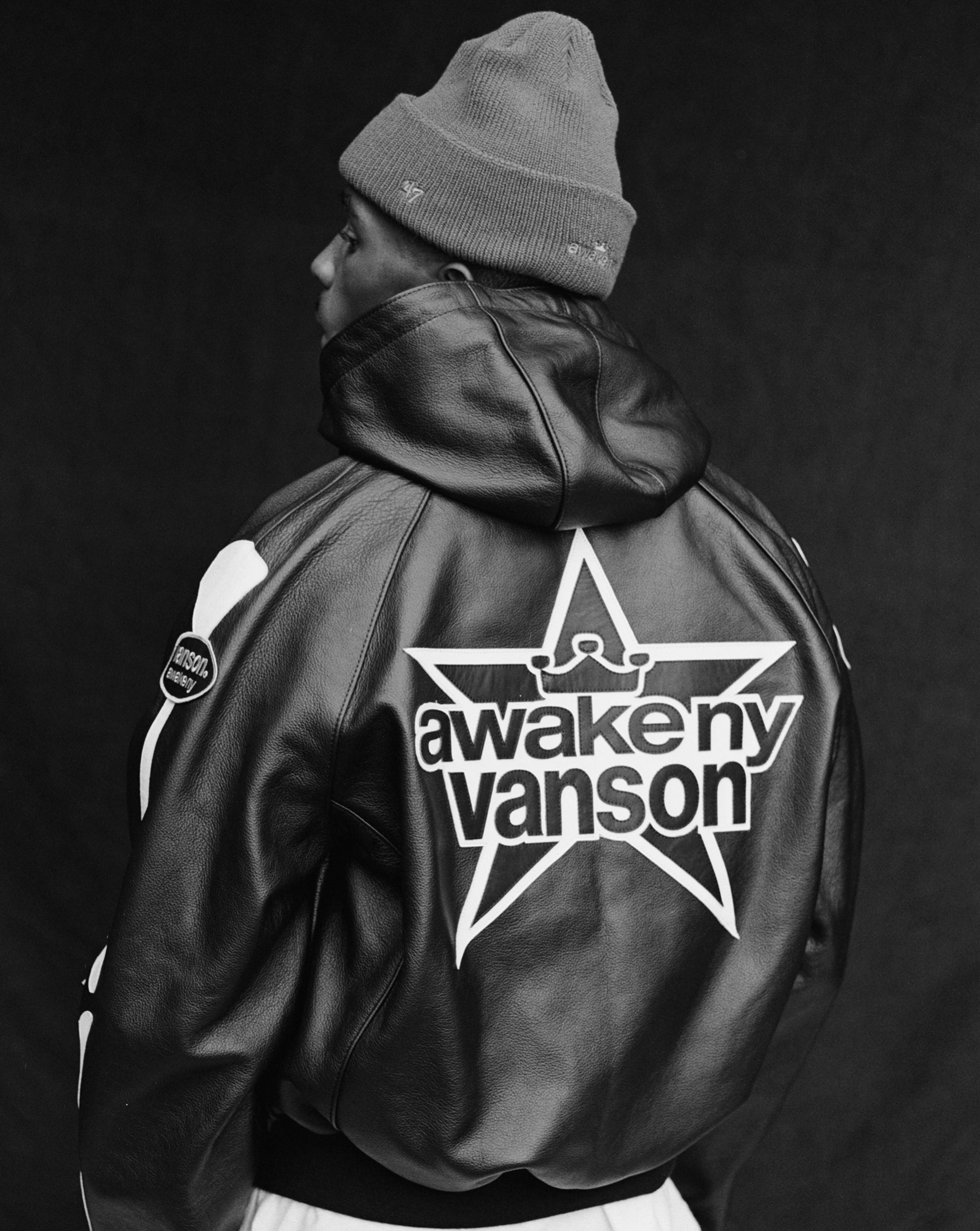AWAKE NY VANSON JACKET PUTS BONES AROUND A STAR (image 2)
