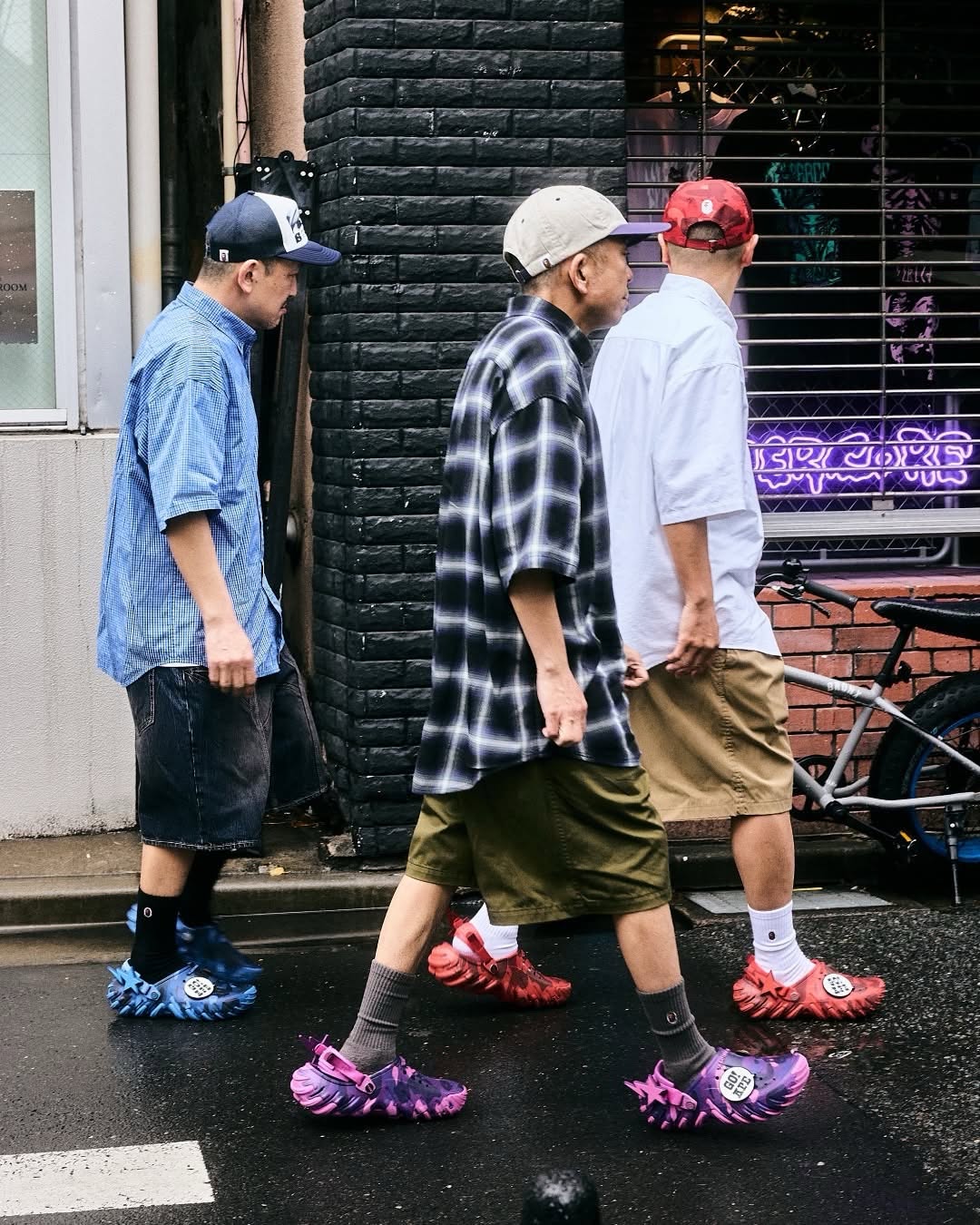 BAPE Put COLOR CAMO on a Crocs Echo RO Clog. Three Colorways. $110 Each. (image 3)