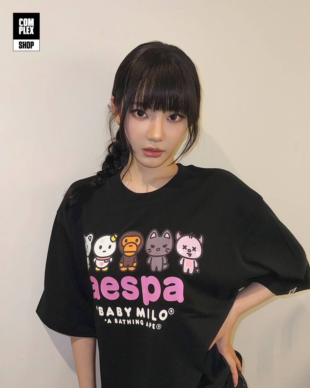 BAPE TURNS BABY MILO LEMON YELLOW FOR AESPA'S DROP (image 8)