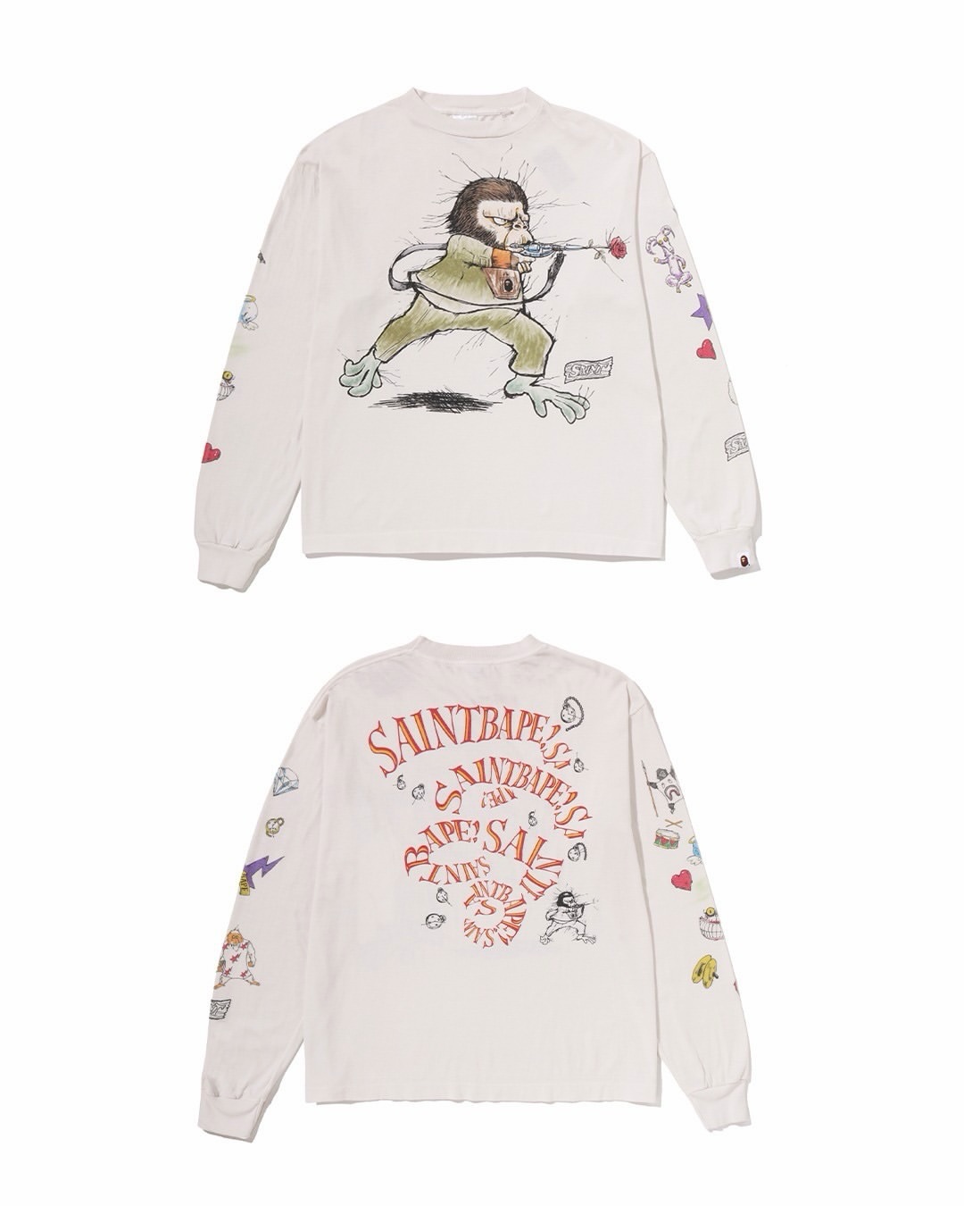 BAPE AND SAINT MXXXXXX GO STORE ONLY FOR SEPTEMBER'S DROP 2 (image 2)