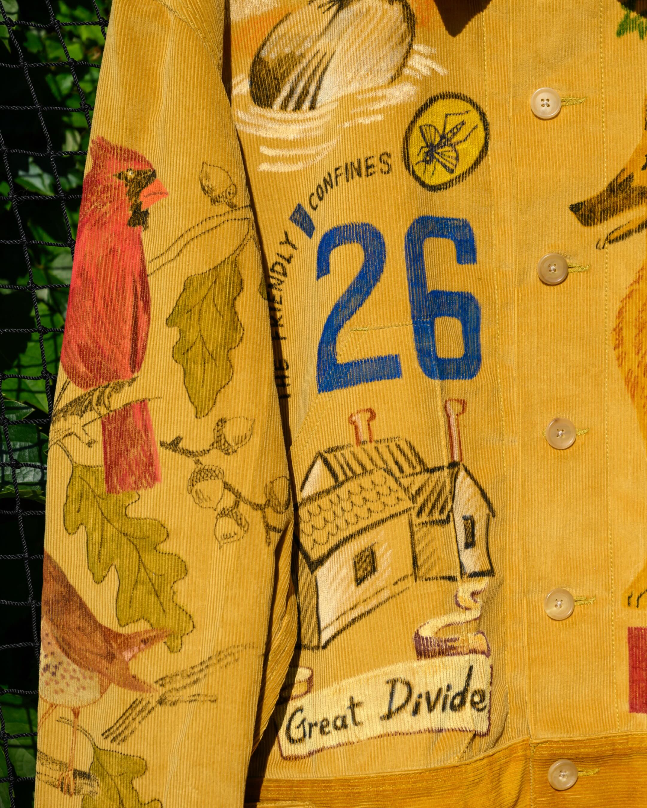 BODE HAND DRAWS NOAH KAHAN A SENIOR CORD FOR WRIGLEY FIELD (image 2)