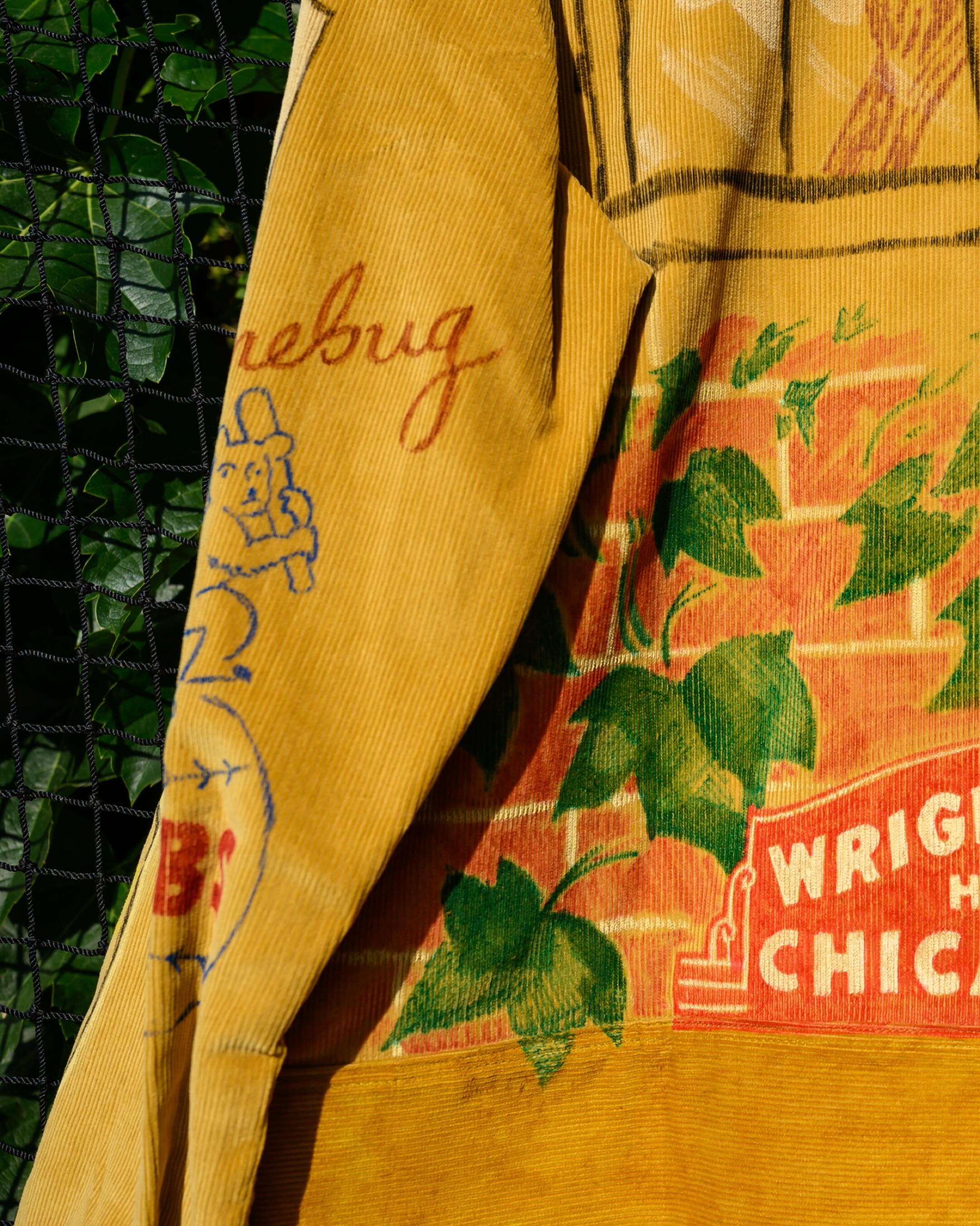 BODE HAND DRAWS NOAH KAHAN A SENIOR CORD FOR WRIGLEY FIELD (image 6)