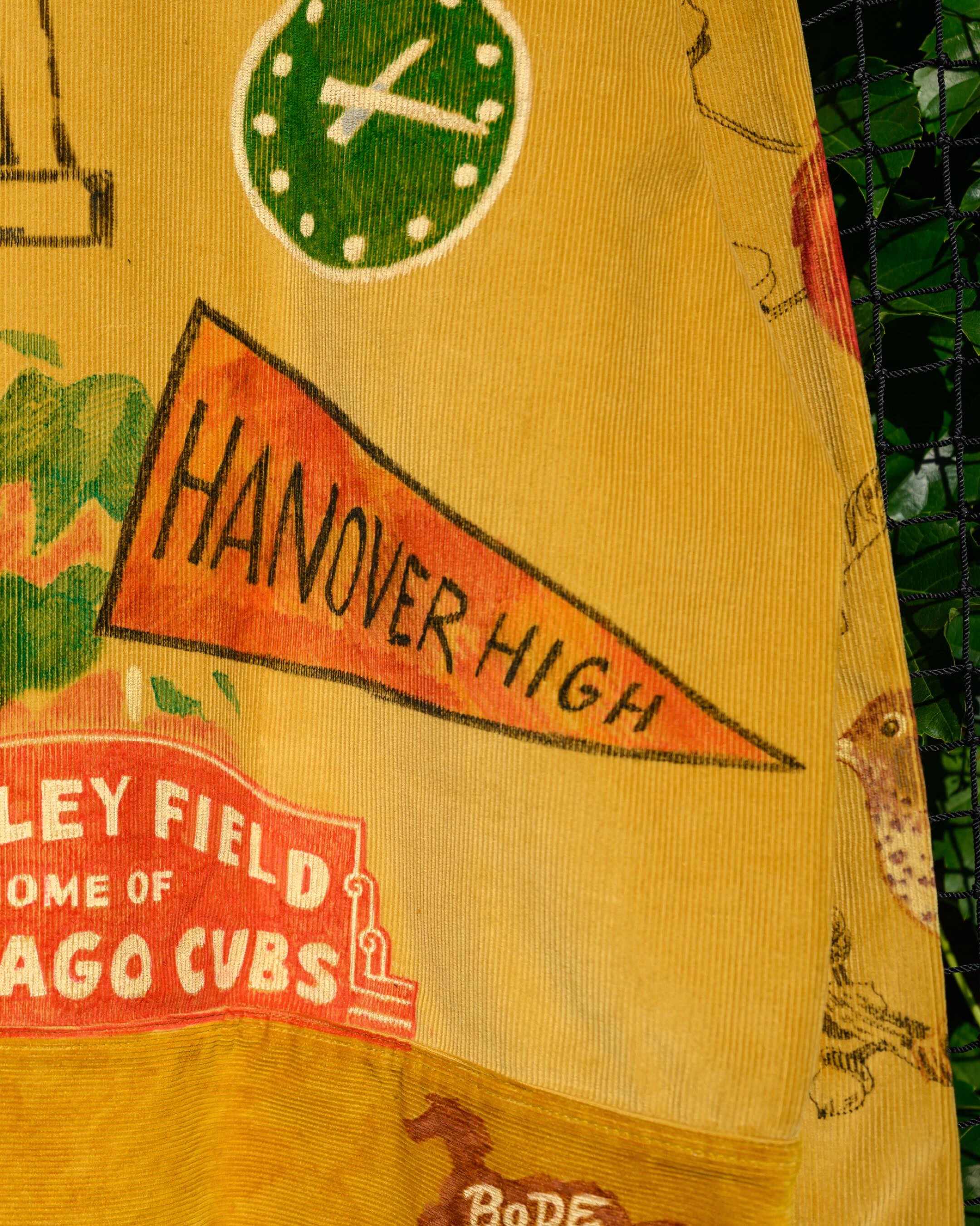 BODE HAND DRAWS NOAH KAHAN A SENIOR CORD FOR WRIGLEY FIELD (image 7)