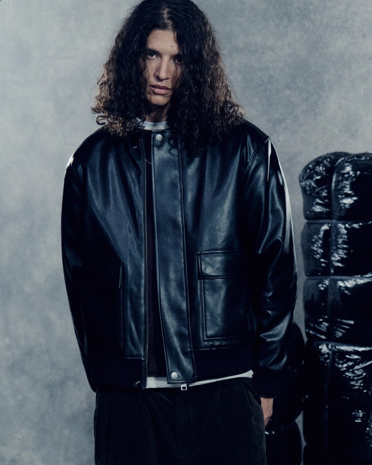 Carhartt WIP Arizona Jacket in a leather look finish from the Fall/Winter 2026 third delivery