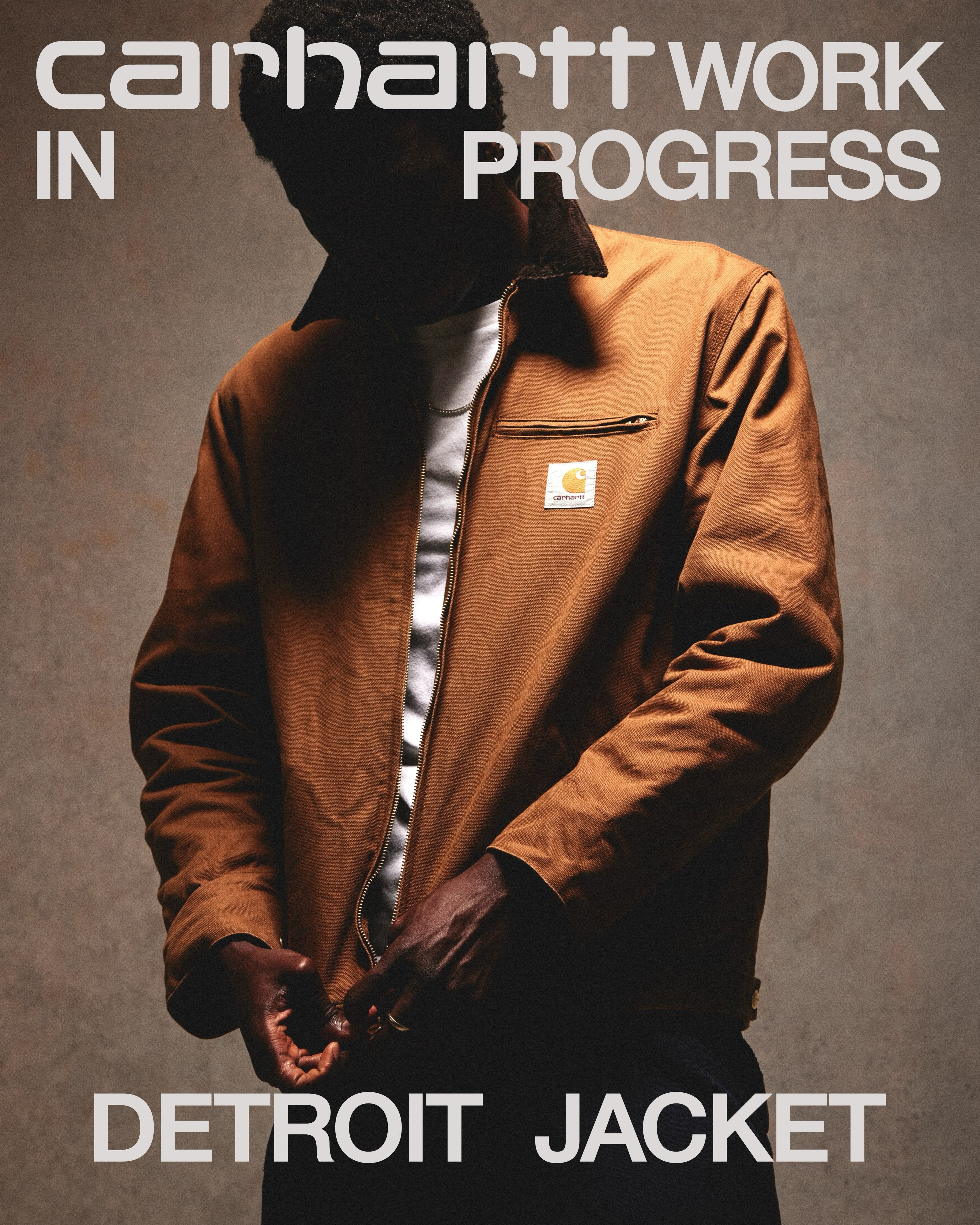 The Carhartt WIP Detroit Jacket in Hamilton Brown, part of the brand's Fall Winter 2026 Object Study.