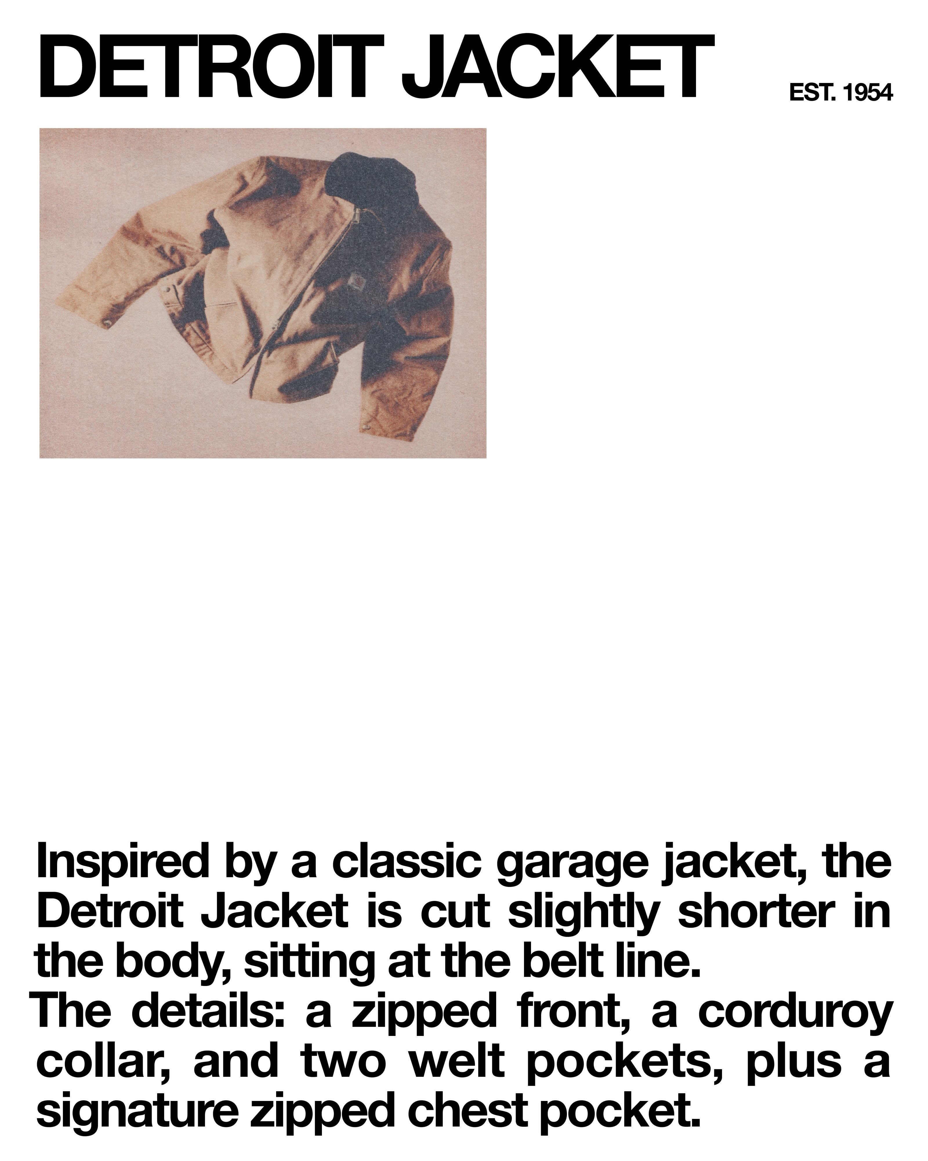 CARHARTT'S DETROIT JACKET BEGAN IN DENIM, NOT DUCK CANVAS (image 3)