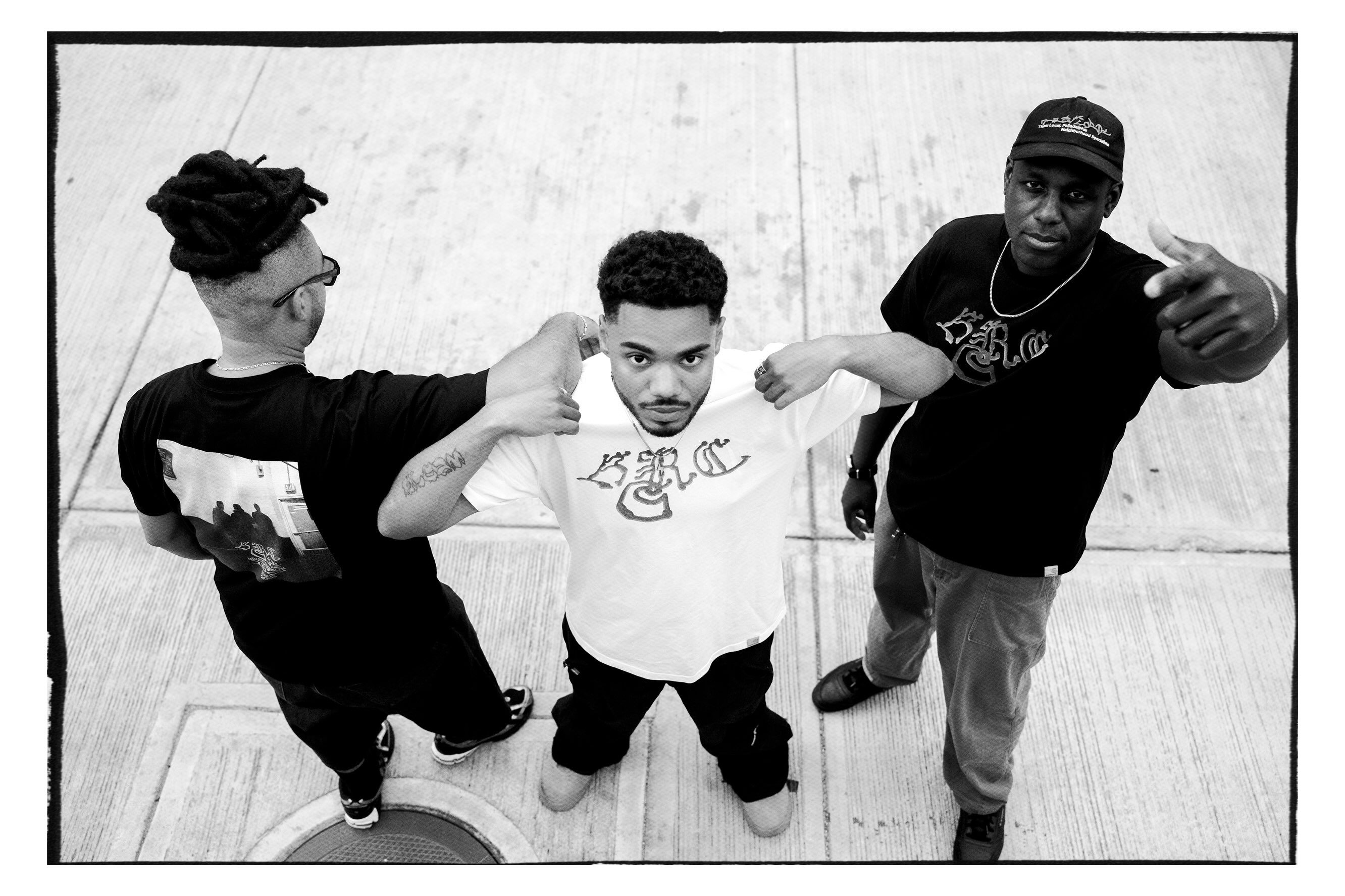 A promotional image for Black Rave Culture's fourth album and its Carhartt WIP collaboration.