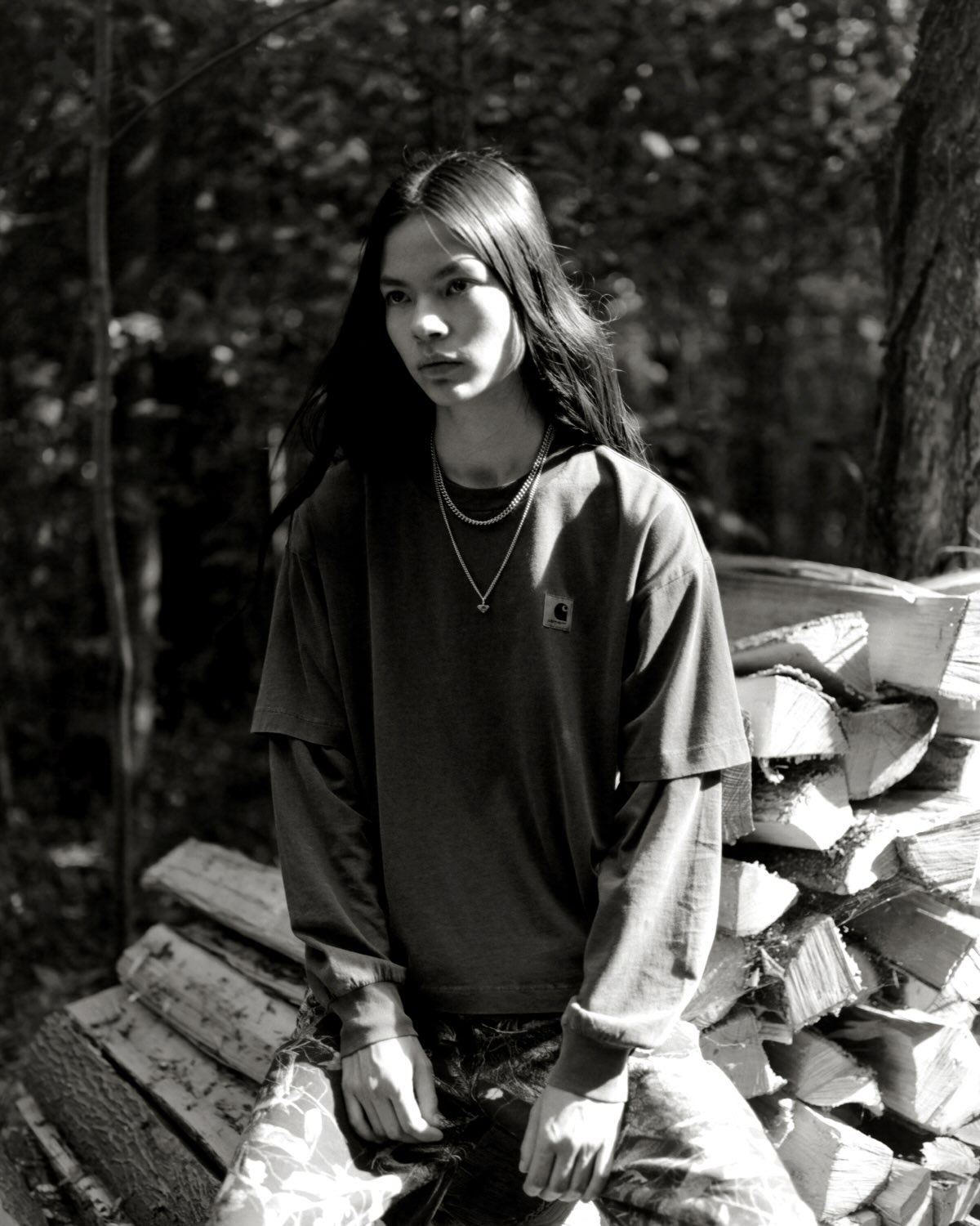CARHARTT WIP'S CAMO FEATHER TREE PRINT GETS STONE WASHED (image 5)