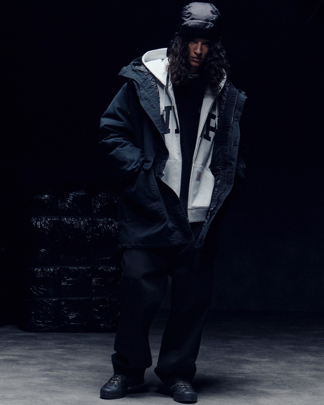 Carhartt WIP Letters Its FW26 Sweats in Varsity Appliqué (image 3)