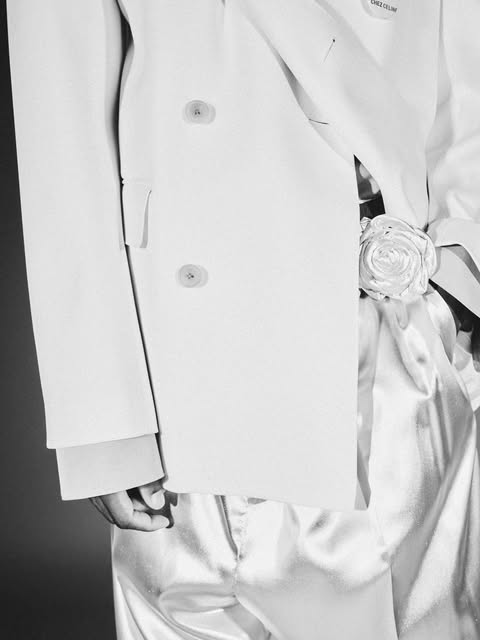 CELINE'S SS27 SHOW TRADES TAILORING FOR WIDE SAROUELS (image 8)
