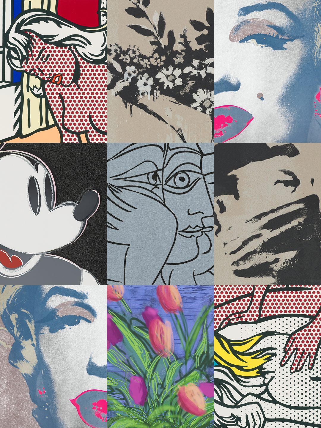 CHRISTIE'S PRINTS SALE PAIRS WARHOL WITH KUSAMA