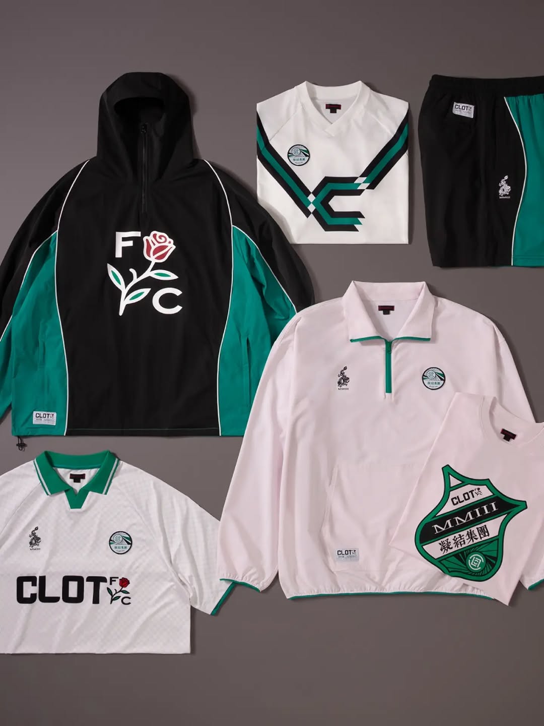 CLOT FOOTBALL CAPSULE IS LIVE NOW AT JUICESTORE GLOBALLY