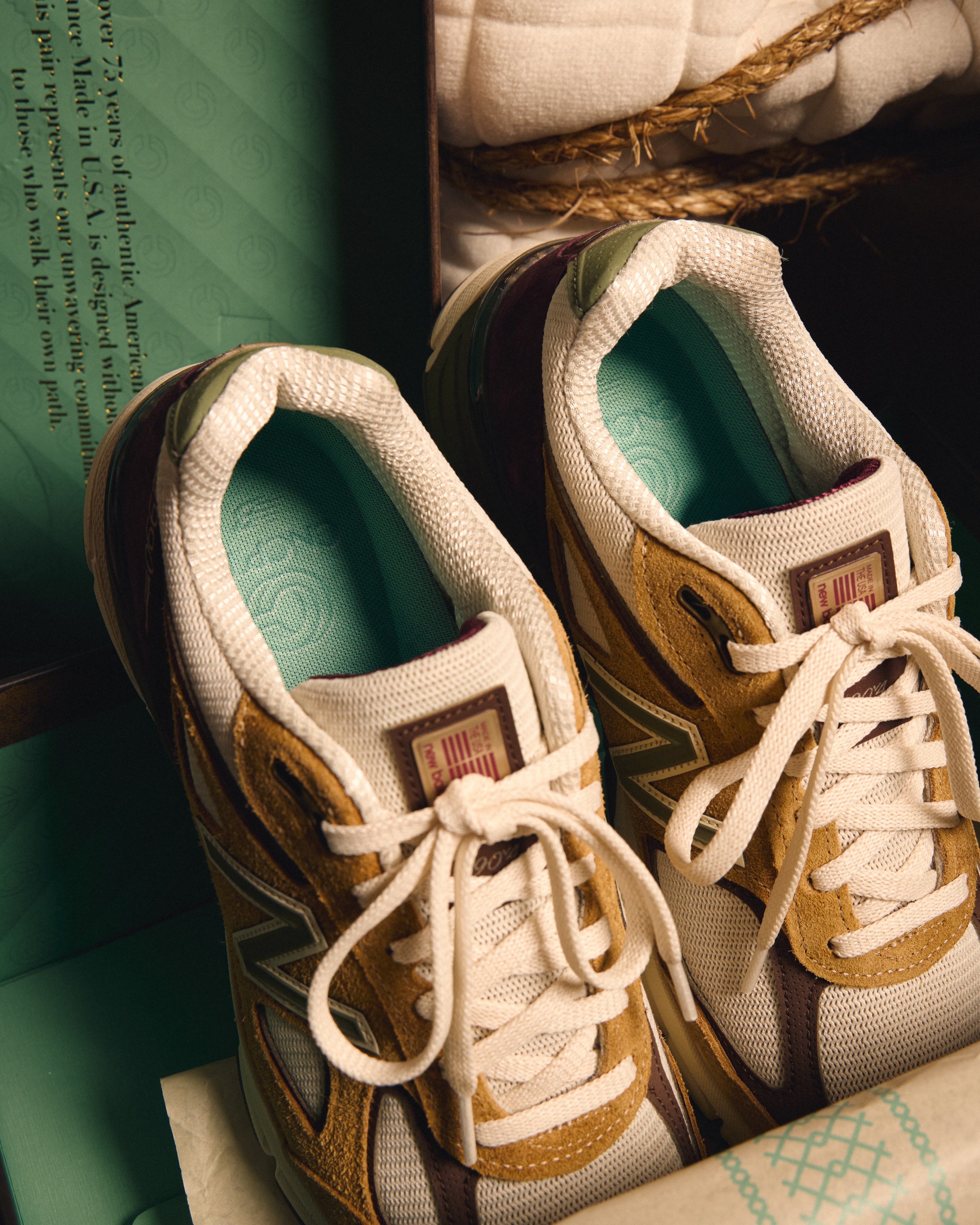 CONCEPTS' NEW BALANCE 990V4 PATINA IS BUILT TO AGE (image 2)