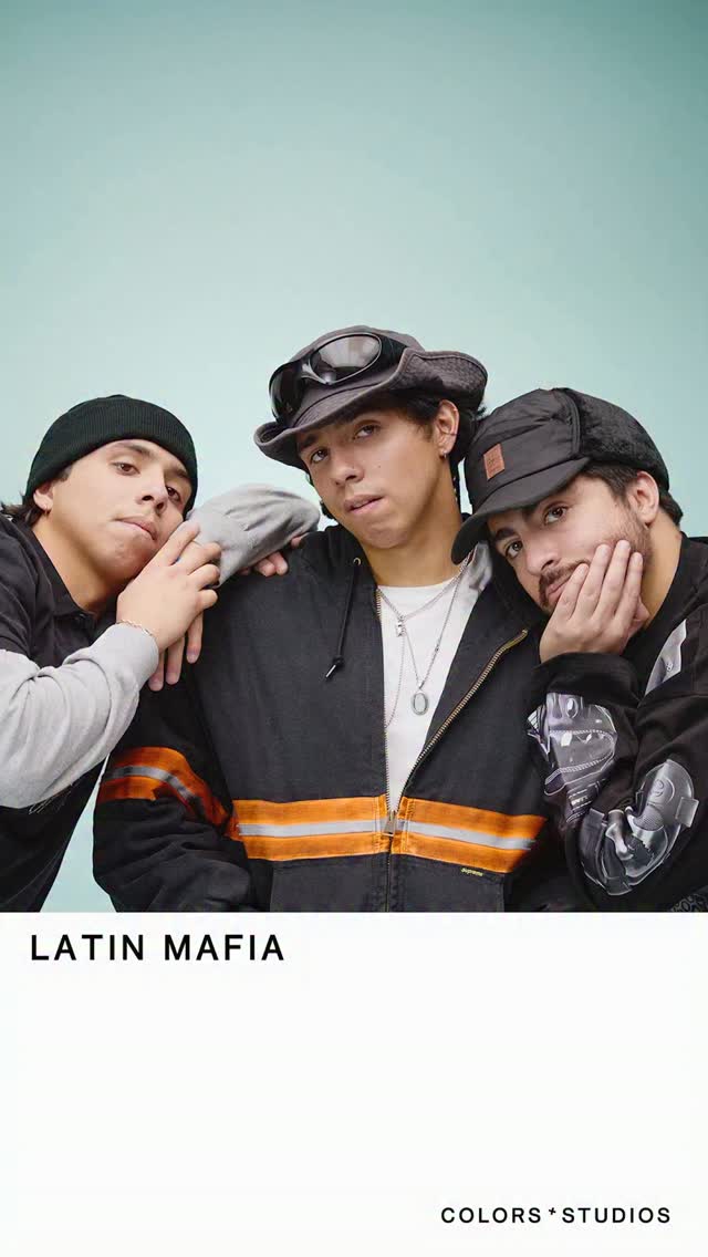 Screenshot of Colors' Instagram post congratulating Latin Mafia on their new mixtape