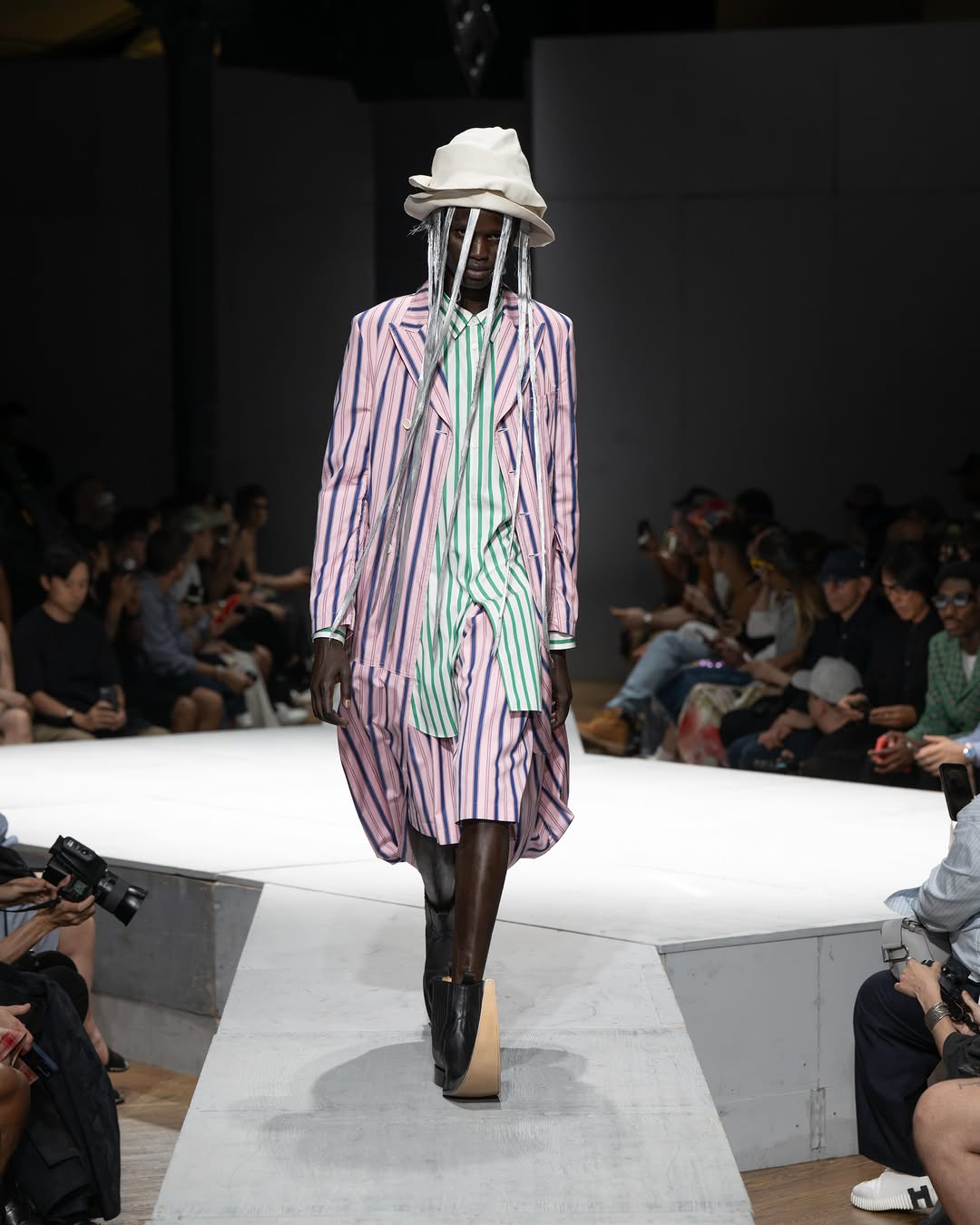Comme des Garçons Homme Plus SS27 presentation at Élysée Montmartre, Paris