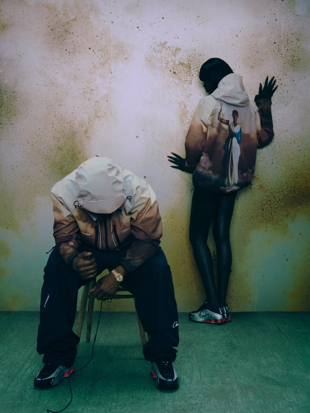 Corteiz x Gabriel Moses Drops May 1 With a Torch Lady Rewrite (image 2)