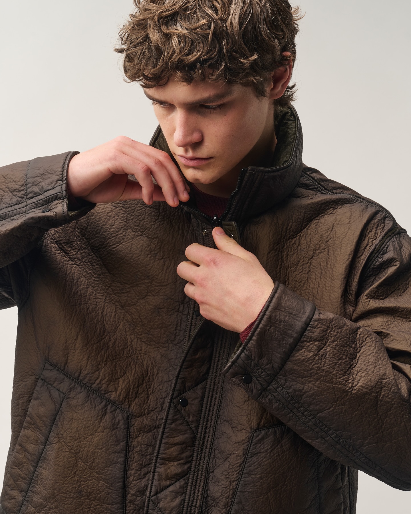 C.P. COMPANY'S BI-FACE JACKET IS TWO COATS IN ONE SEAM (image 4)