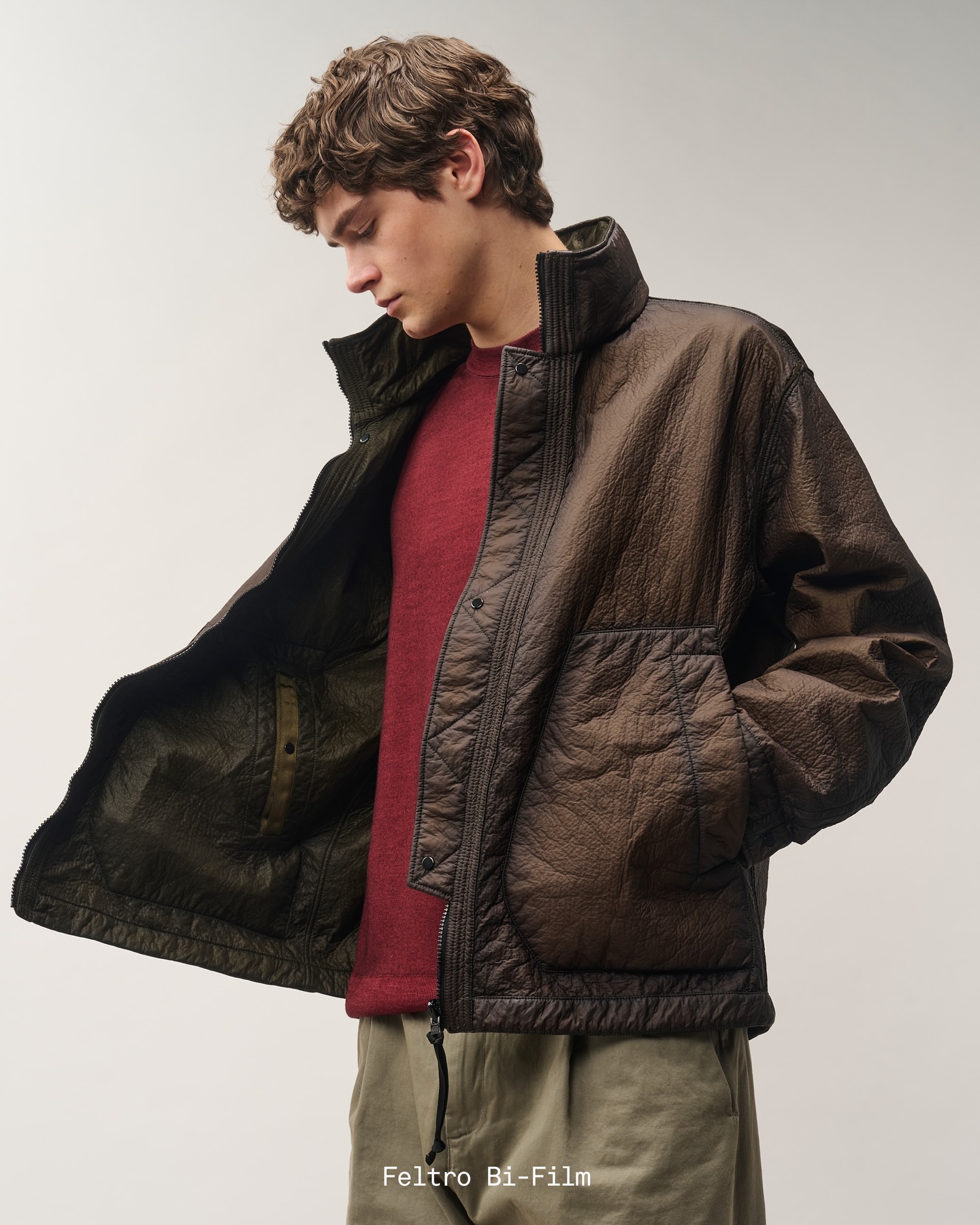 C.P. COMPANY'S BI-FACE JACKET IS TWO COATS IN ONE SEAM (image 5)