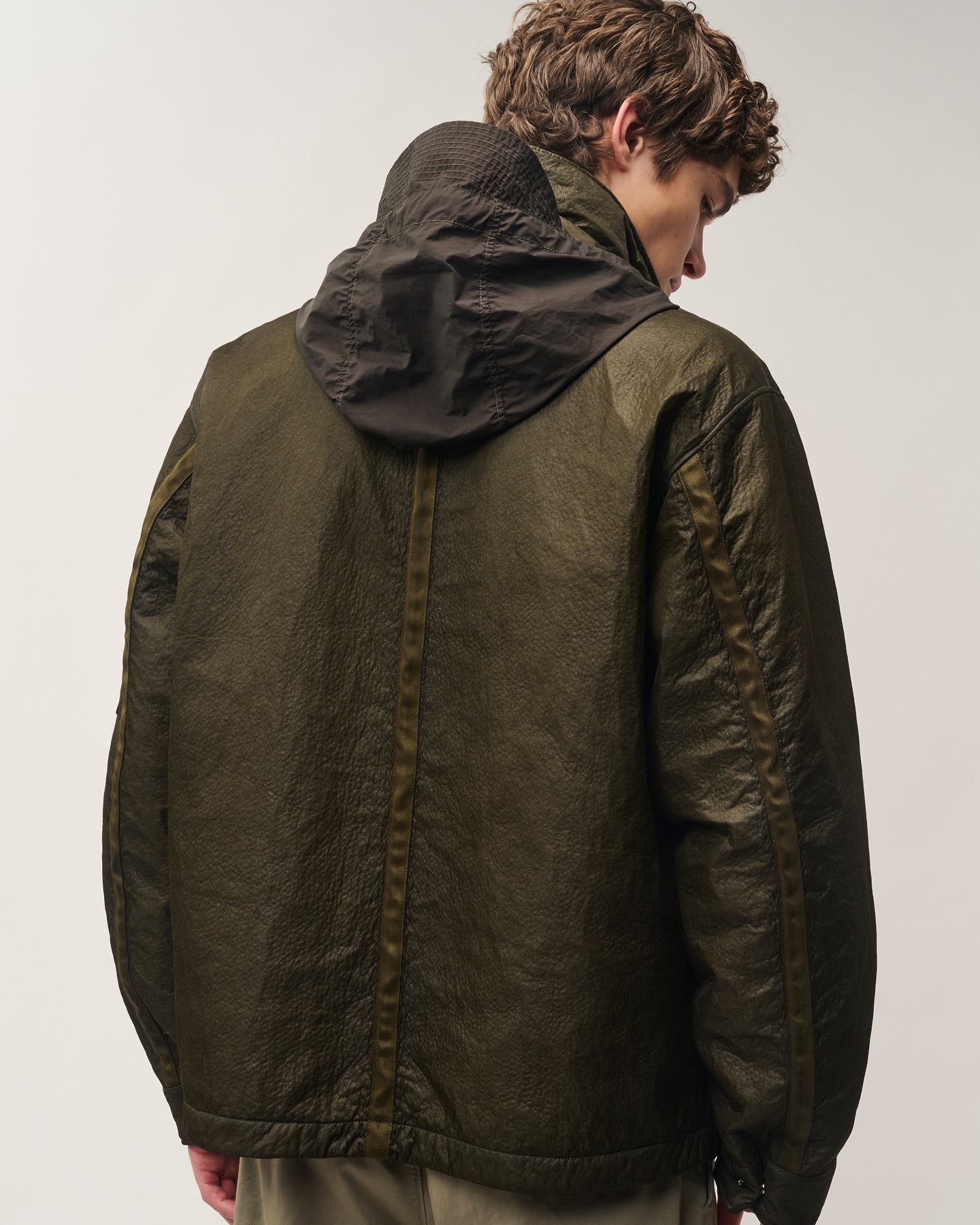 C.P. COMPANY'S BI-FACE JACKET IS TWO COATS IN ONE SEAM (image 8)