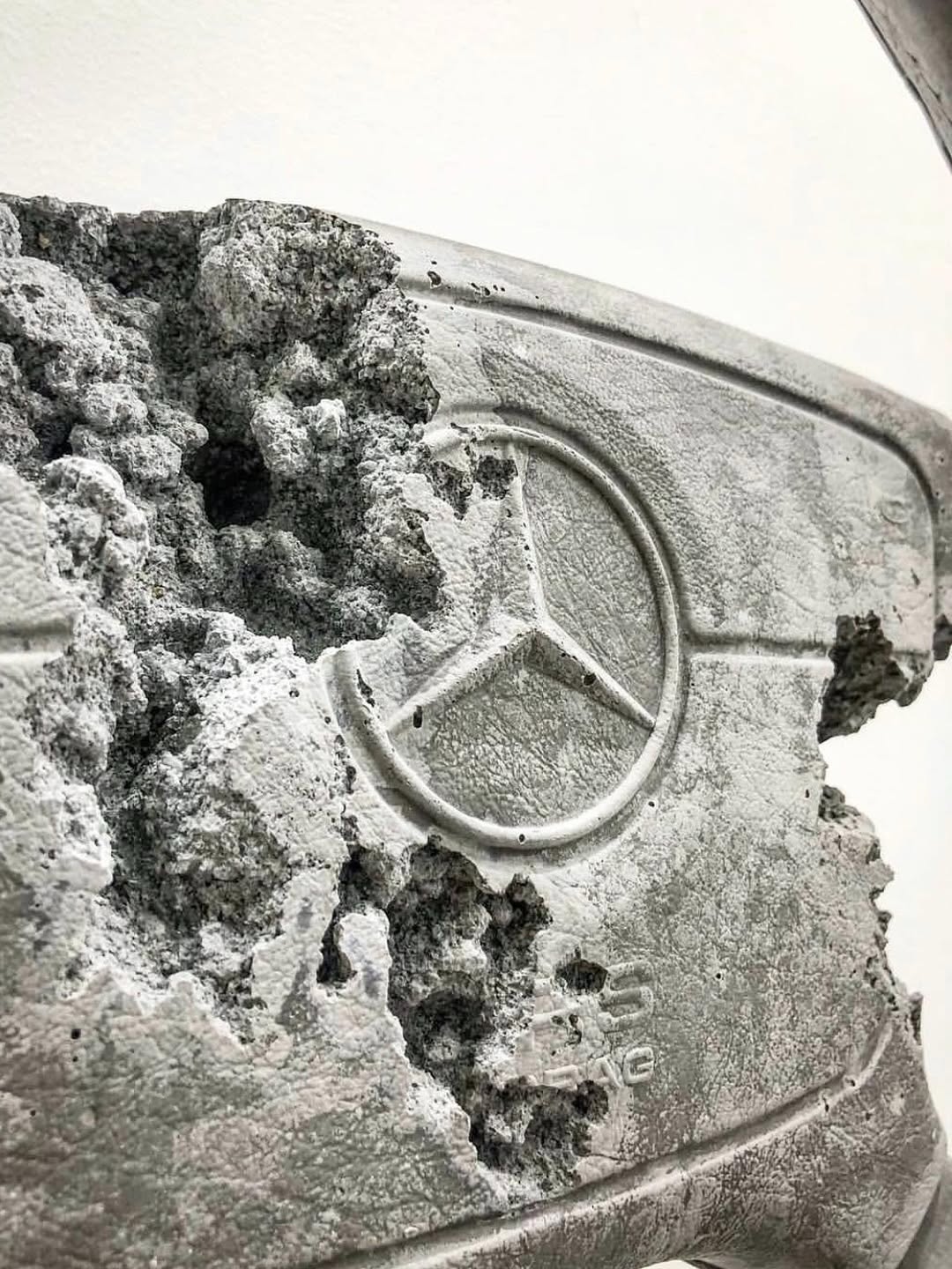 Daniel Arsham Cast the W124 Steering Wheel Four Times in 2015