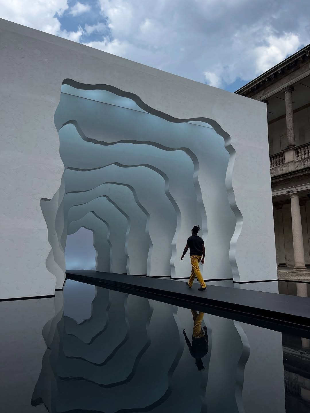 ARSHAM AND KOHLER WALKED THROUGH PALAZZO DEL SENATO (image 2)