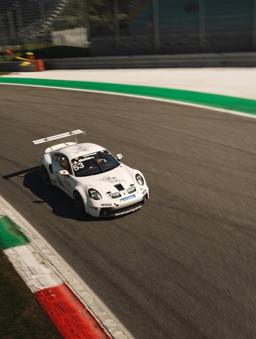 ARSHAM PUT AN ERODED PORSCHE ON A REAL RACE GRID