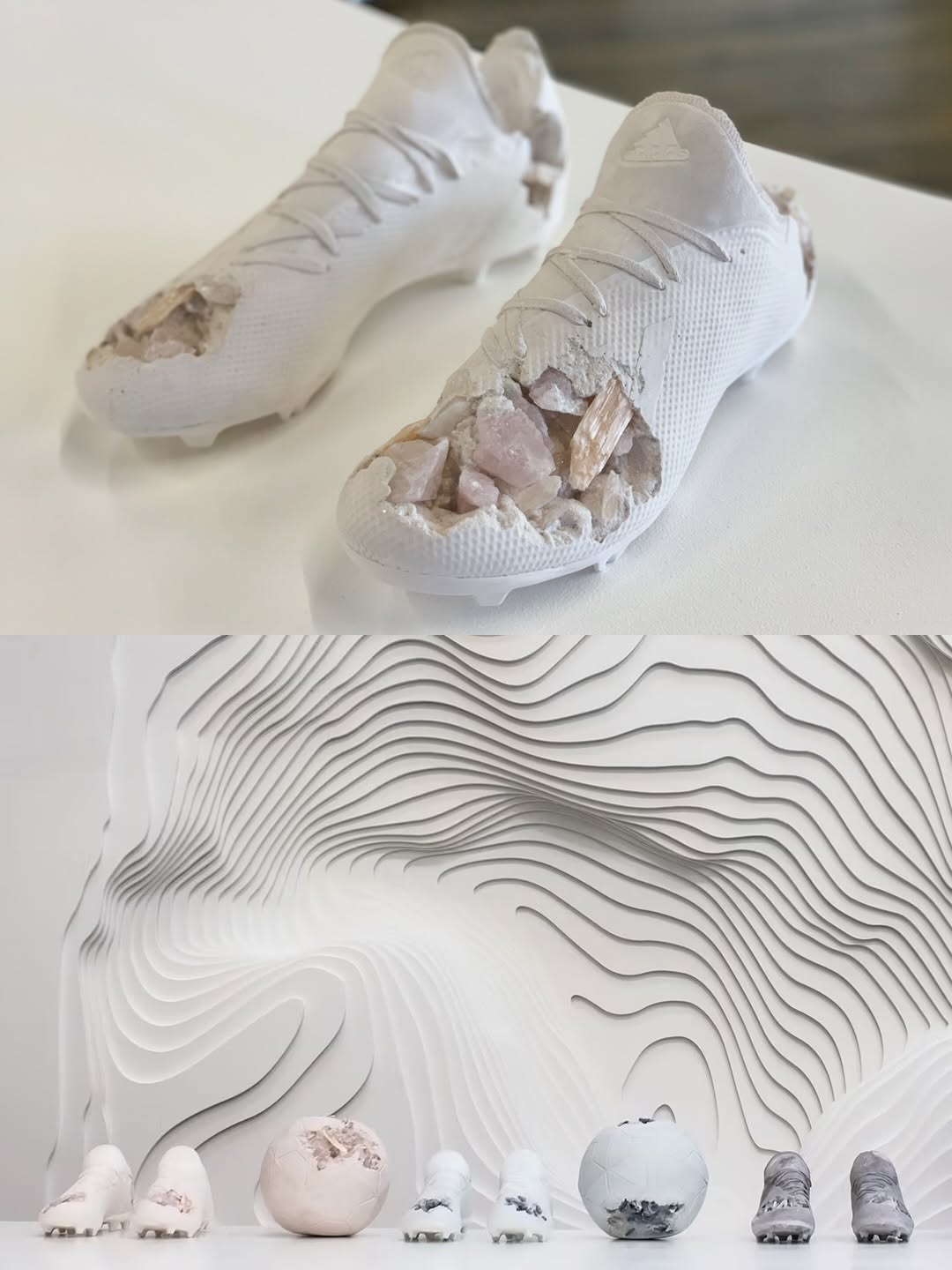 DANIEL ARSHAM MAPPED FOOTBALL AS A FUTURE RELIC (image 4)