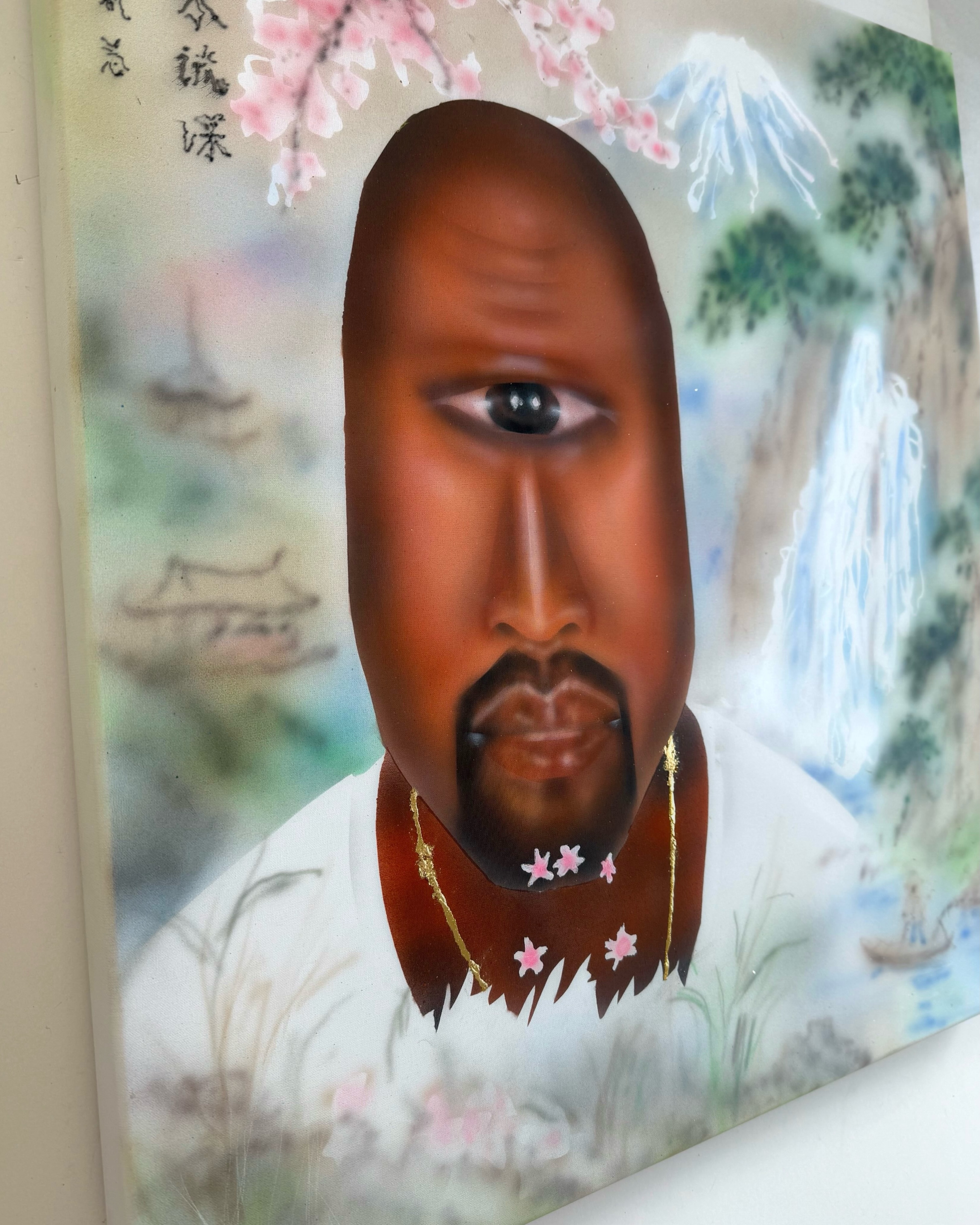 A SURREALIST PAINTS CHERRY BLOSSOMS INSTEAD OF MEMES (image 3)