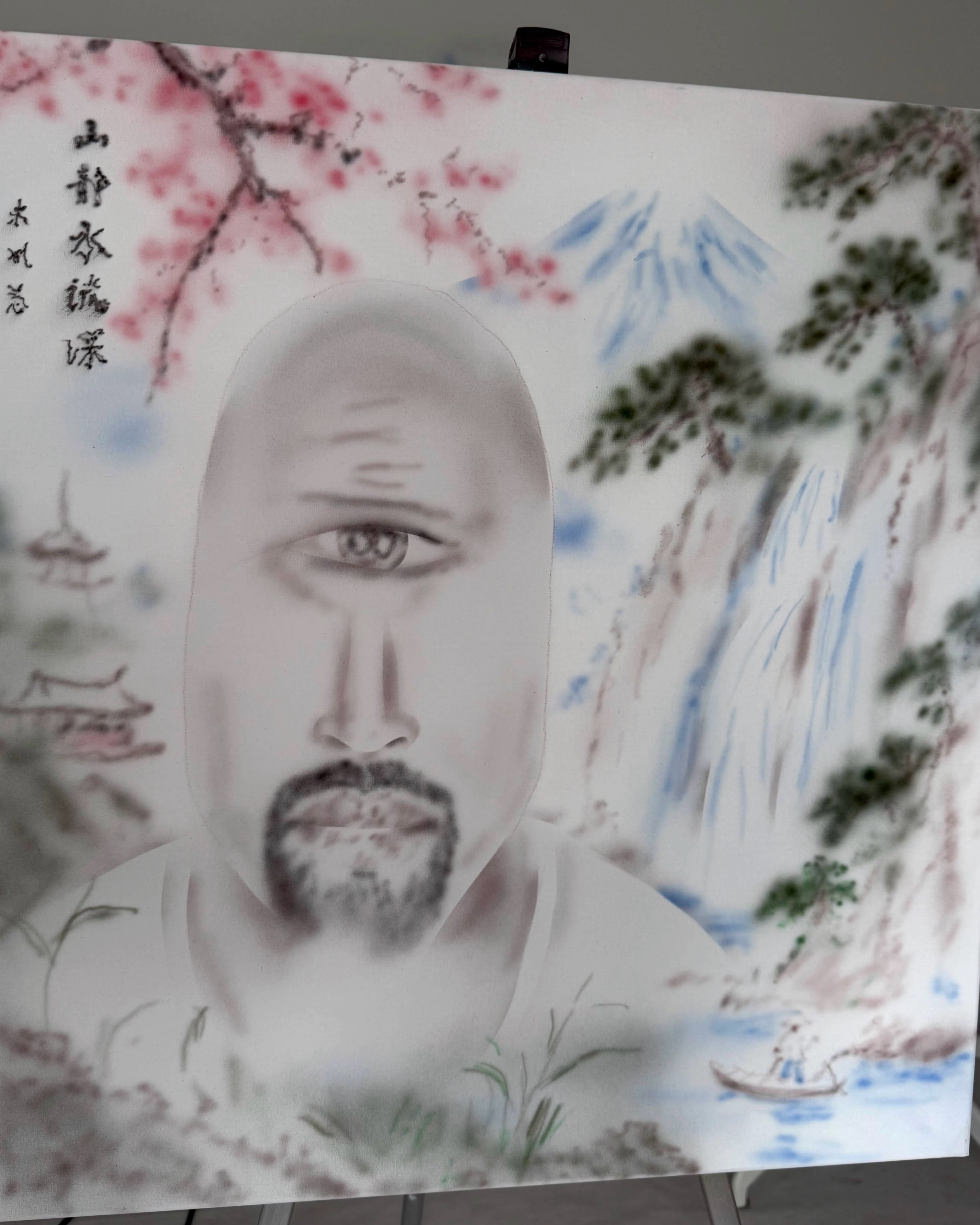 A SURREALIST PAINTS CHERRY BLOSSOMS INSTEAD OF MEMES (image 5)