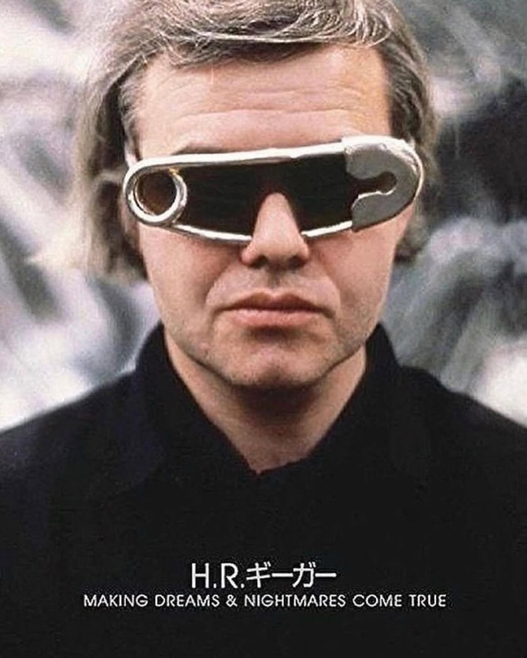 H.R. GIGER PIERCED A 1978 PAINTING WITH SAFETY PINS (image 2)