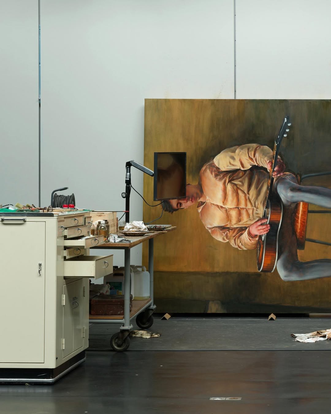 MICHAEL BORREMANS AT 60 REDEFINES PAINTING'S LIMITS