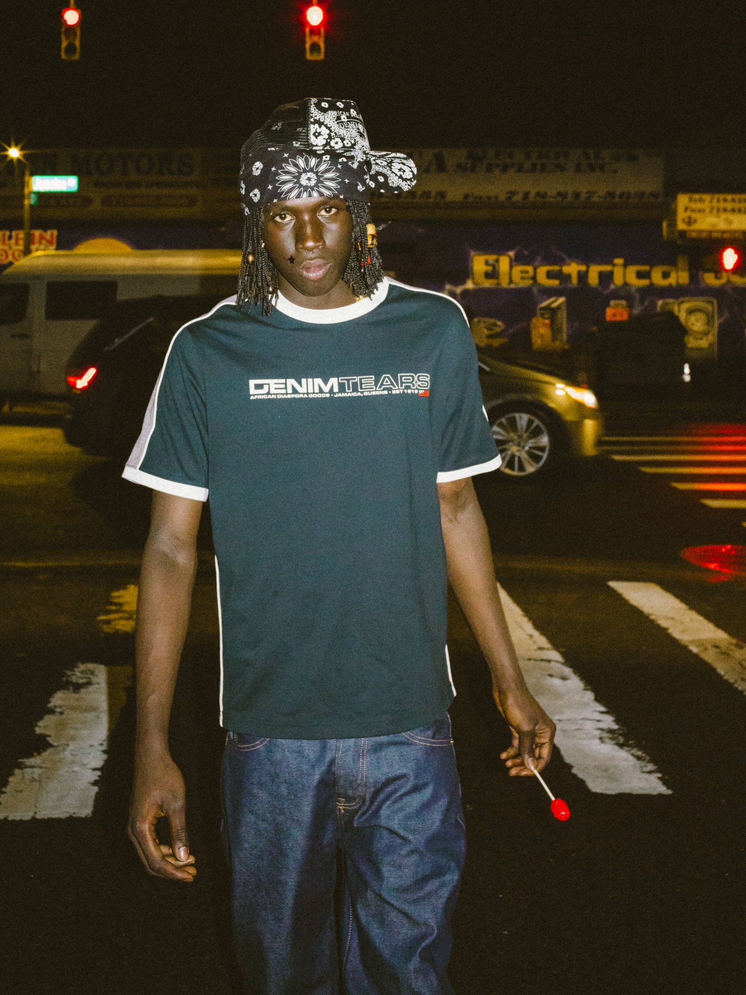 DENIM TEARS' DROP TWO IS FRONTED BY RAPPER P3EZY (image 4)