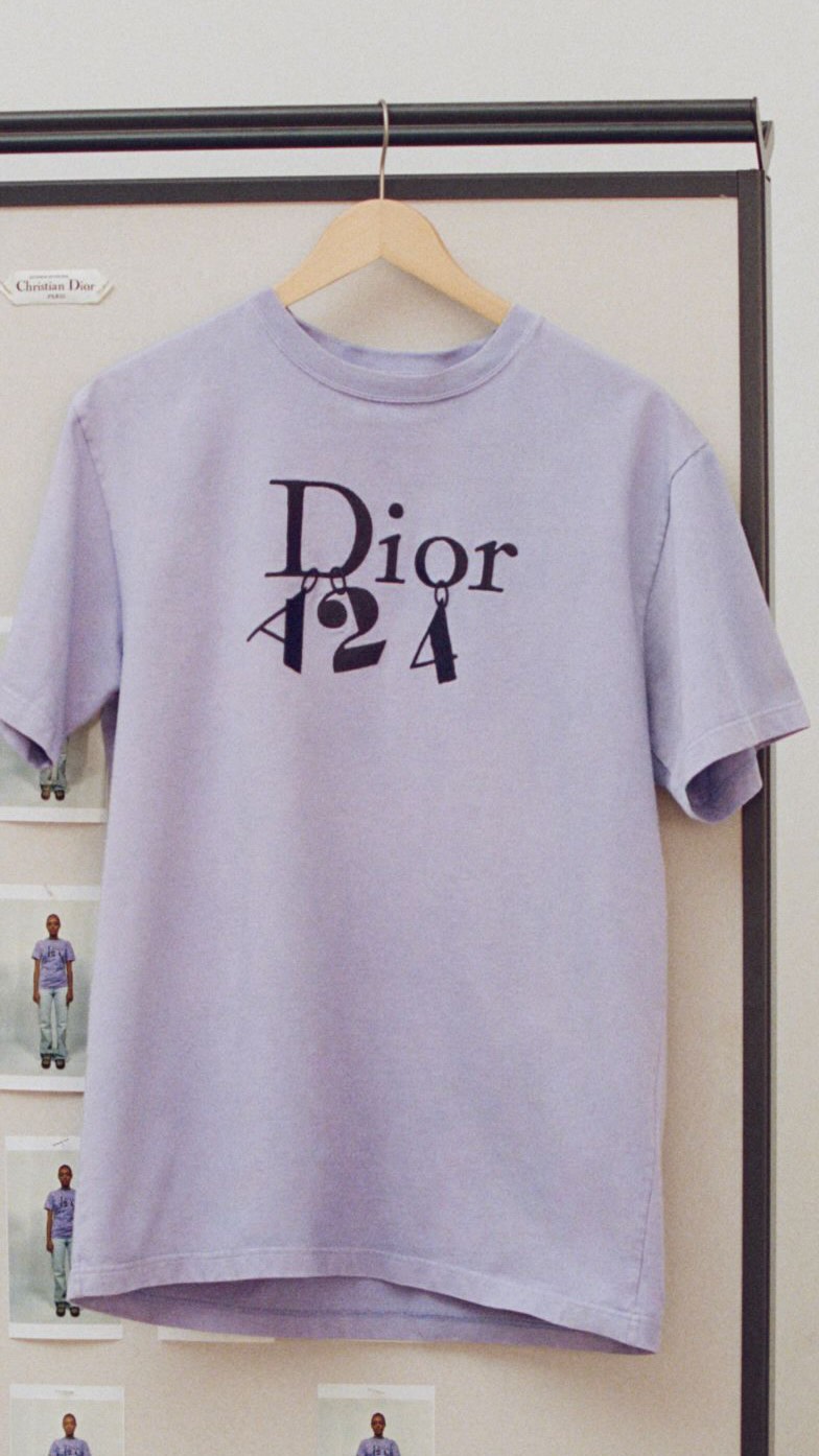 A promotional image from the Dior and A24 announcement campaign for their new creative partnership.