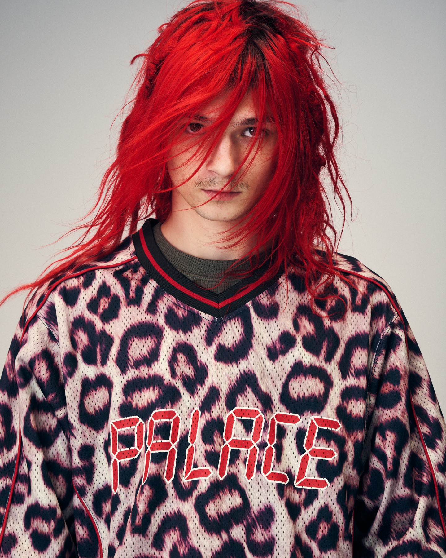 Palace Autumn 26 apparel on display in store at Dover Street Market Los Angeles.
