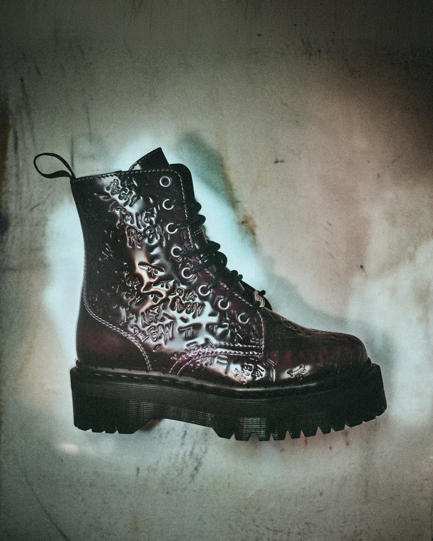 Dr. Martens Jadon boot, 1461 shoe and 1460 boot from The Exorcist collection