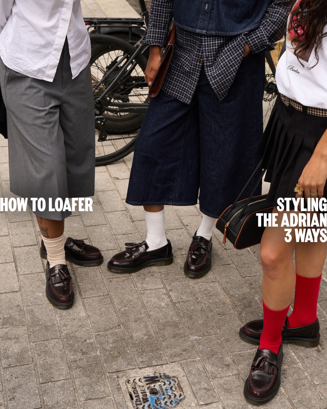 Dr. Martens Adrian tassel loafers styled in a summer outfit