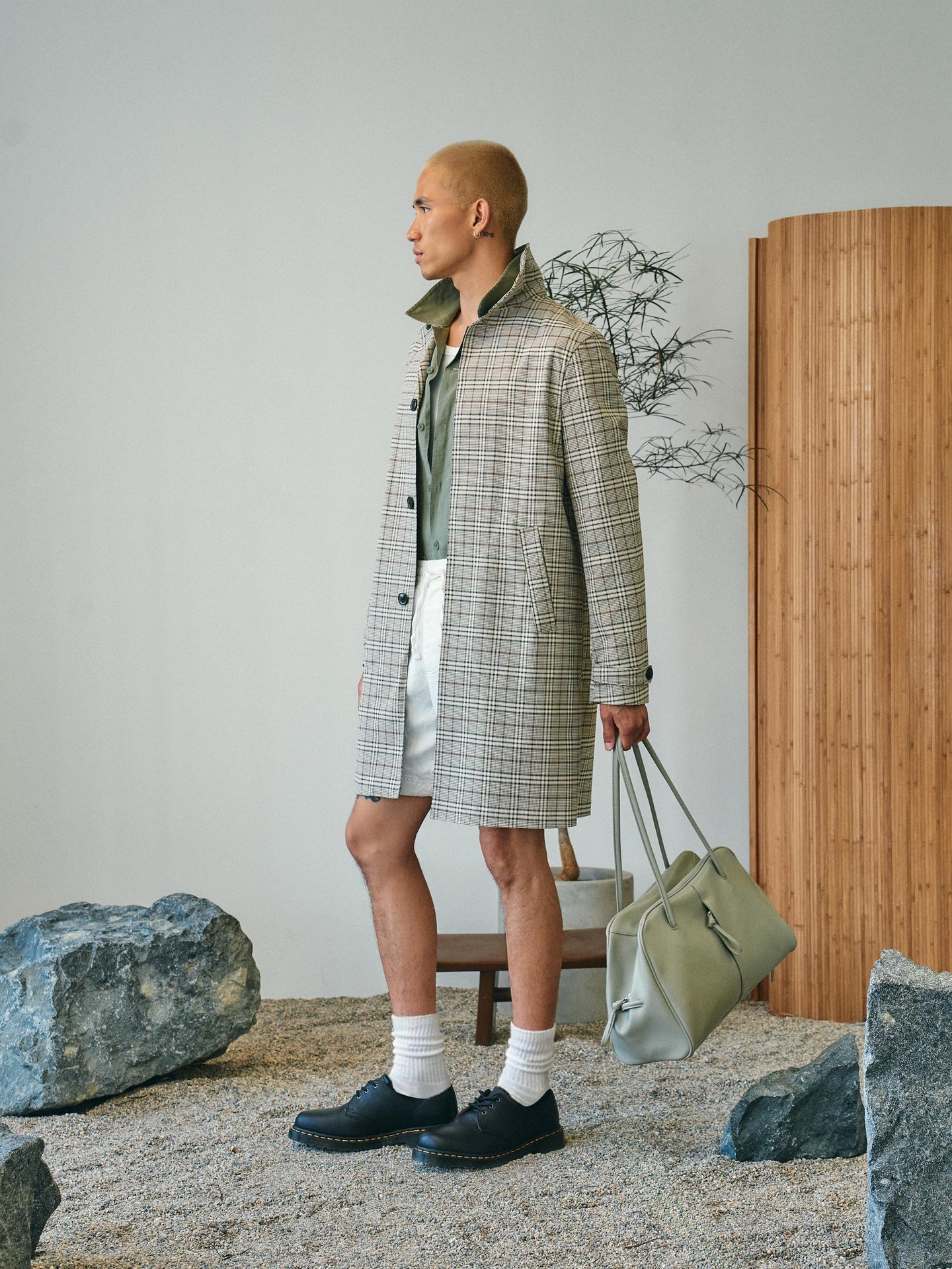 A Dr. Martens 1461 three eyelet oxford shoe in tumbled Ambassador leather, styled by ivantaged.