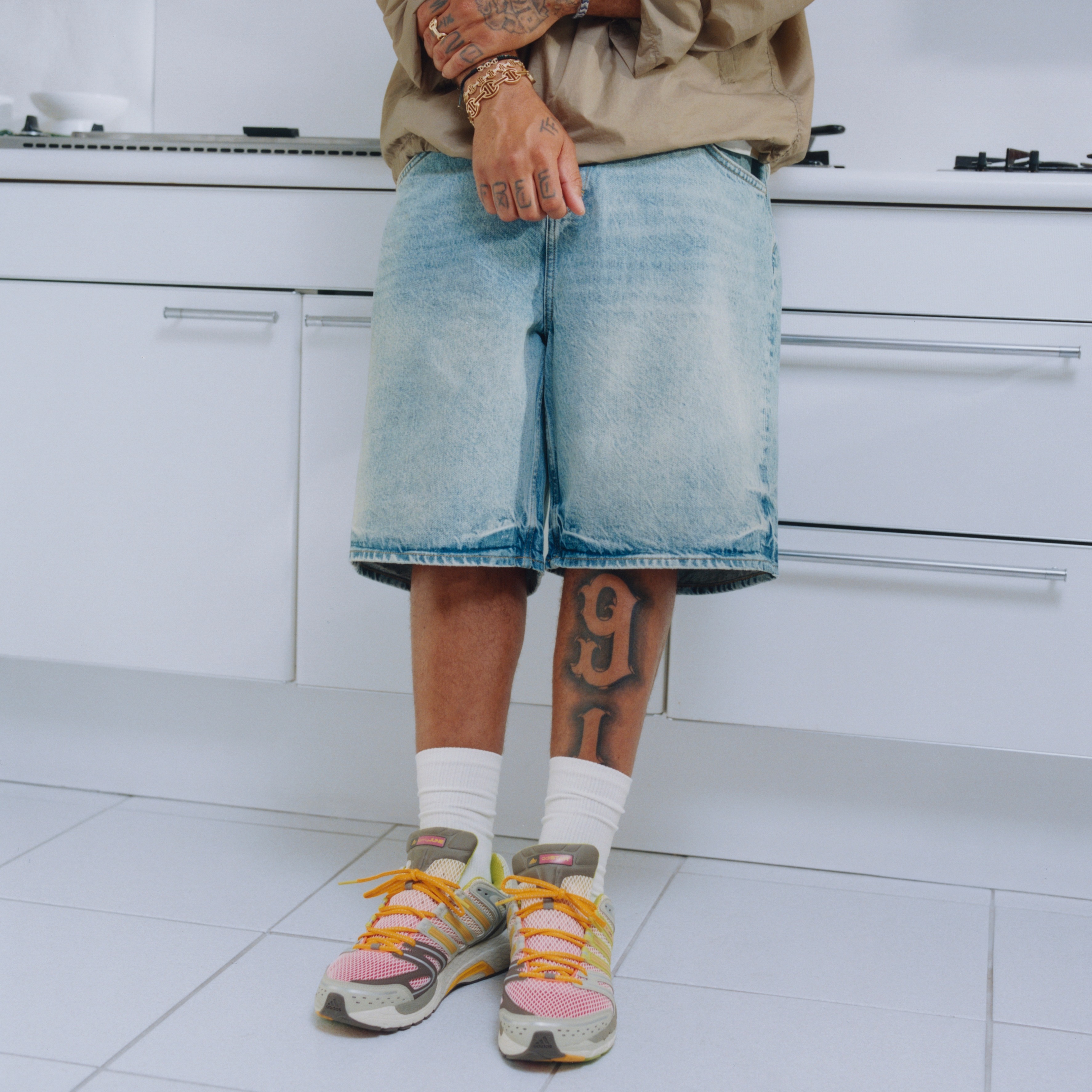 LARRY JUNE ADIDAS SNEAKER SPLITS INTO TWO RELEASE DATES (image 4)