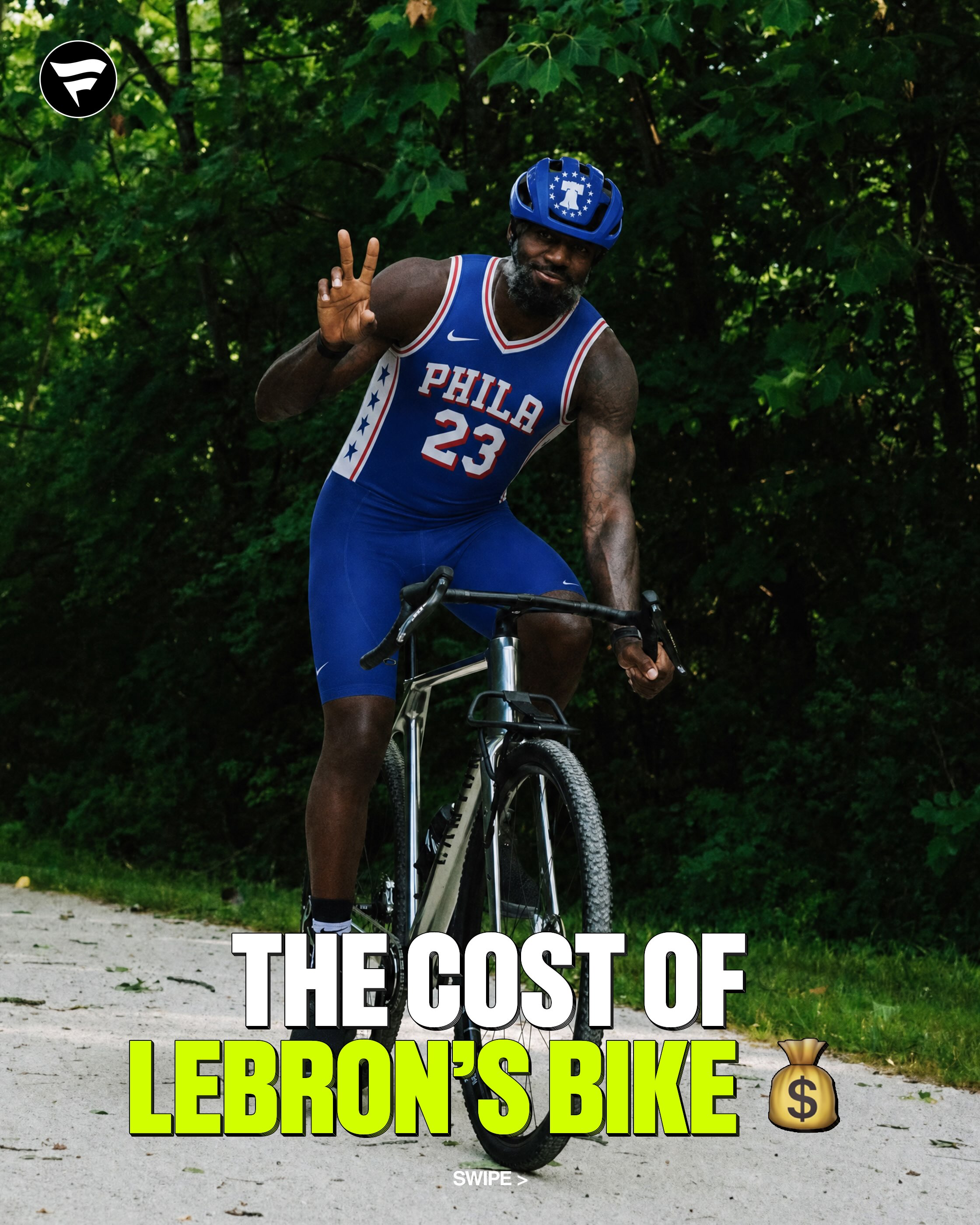 LEBRON JAMES GETS A CUSTOM CANYON BIKE WITH 32 INCH WHEELS (image 2)