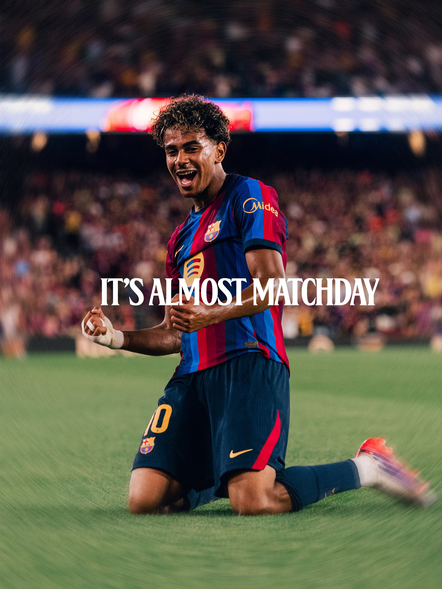 FC Barcelona players in the club's Instagram carousel ahead of the Getafe match