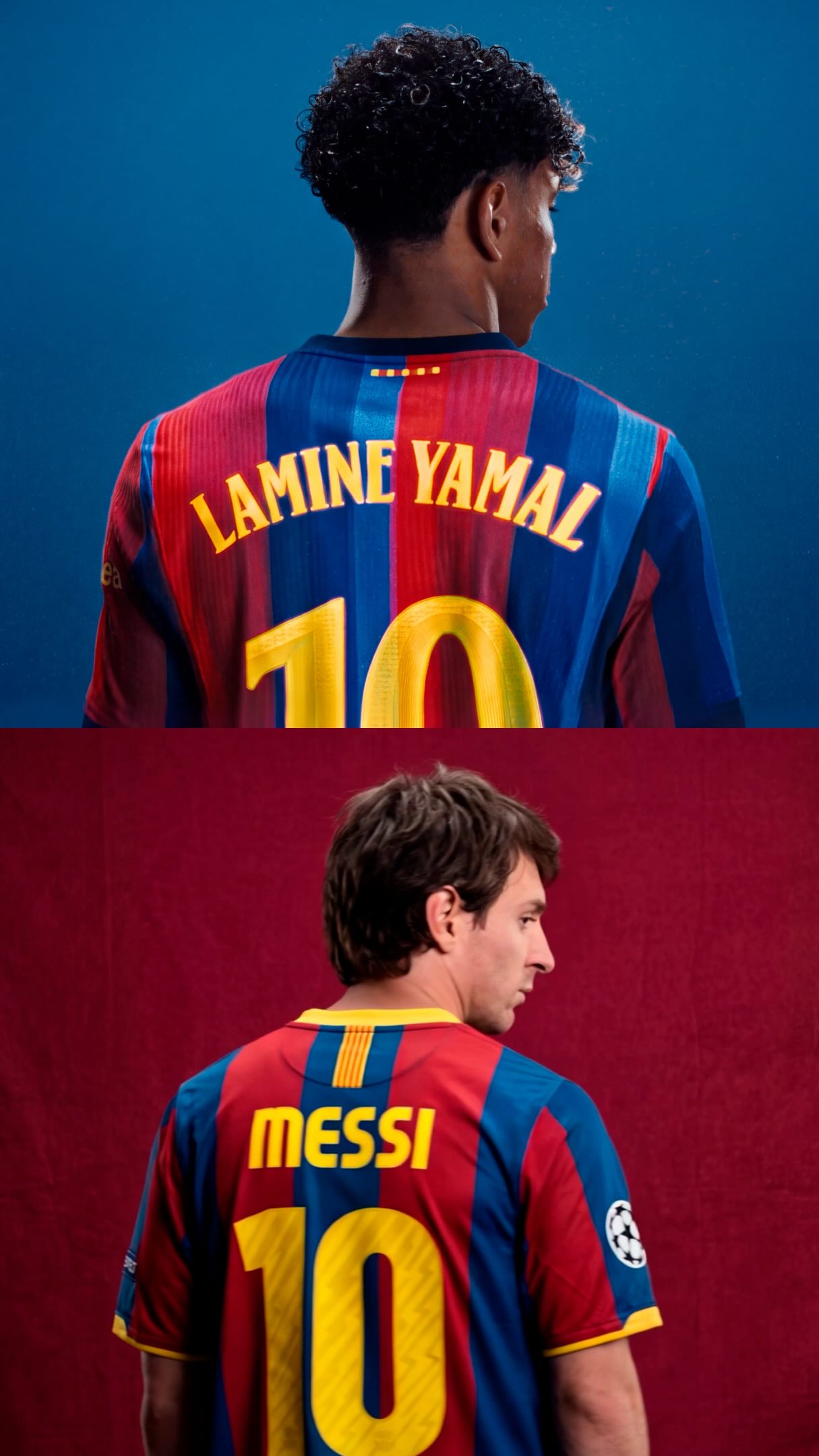 FC Barcelona's Instagram post cover marking La Masia's connection to the World Cup final.