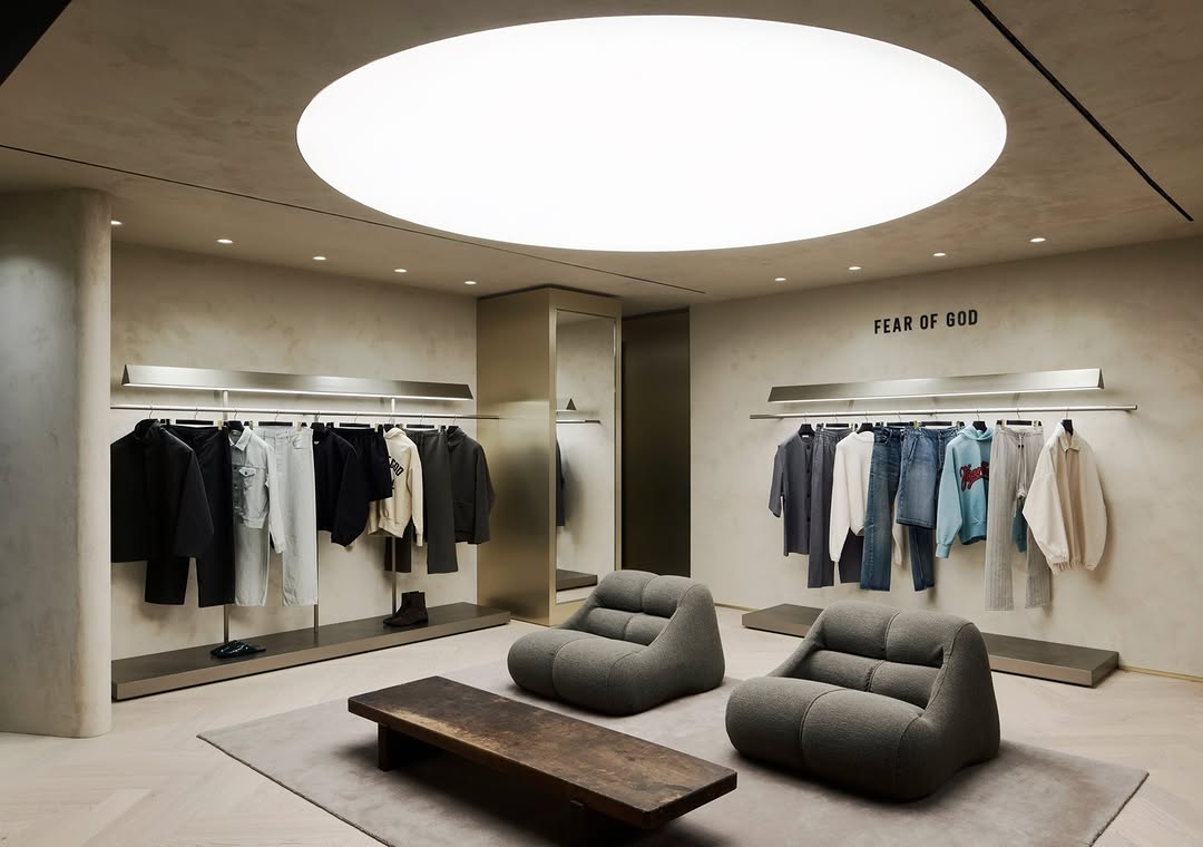 JERRY LORENZO JUST OPENED A FEAR OF GOD SHOP AT HARRODS LONDON