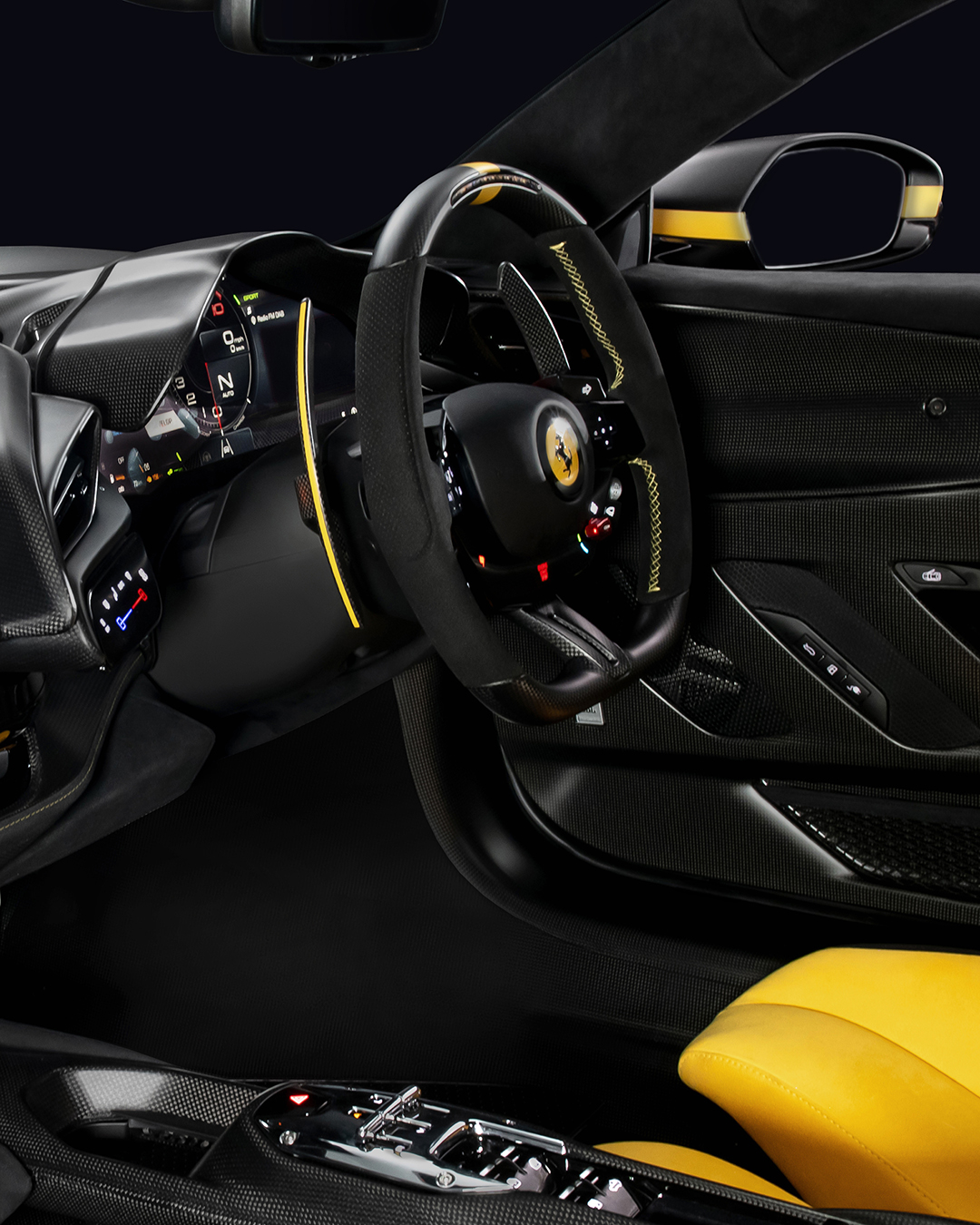 Ferrari's Tailor Made SF90 XX Spider Wears Nero Galaxy (image 3)