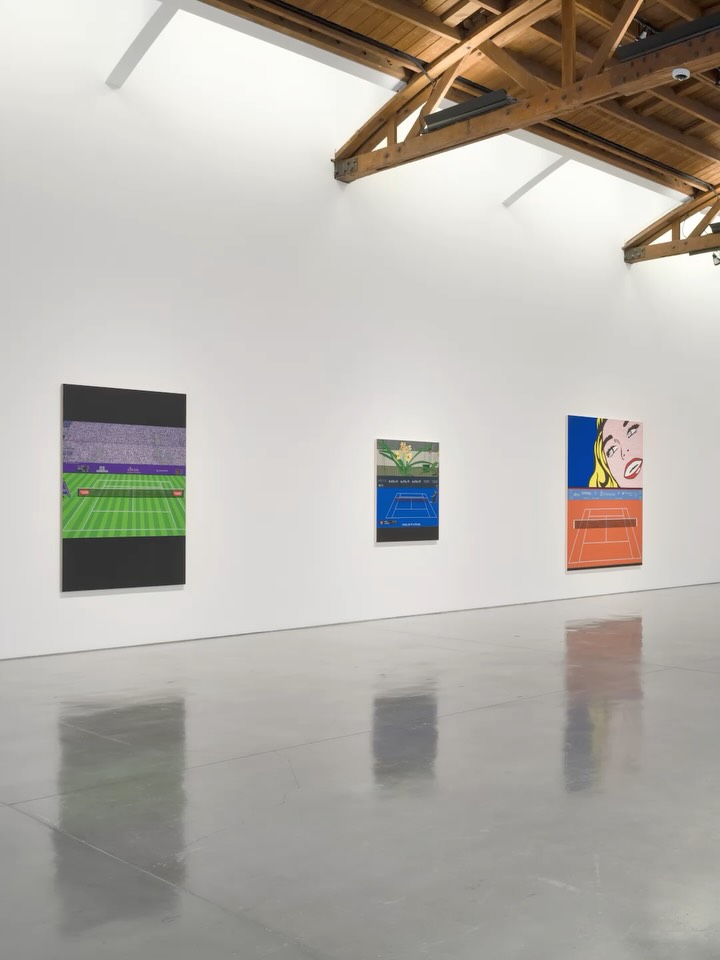 Why Jonas Wood Paints Tennis Courts Nobody Is Playing On
