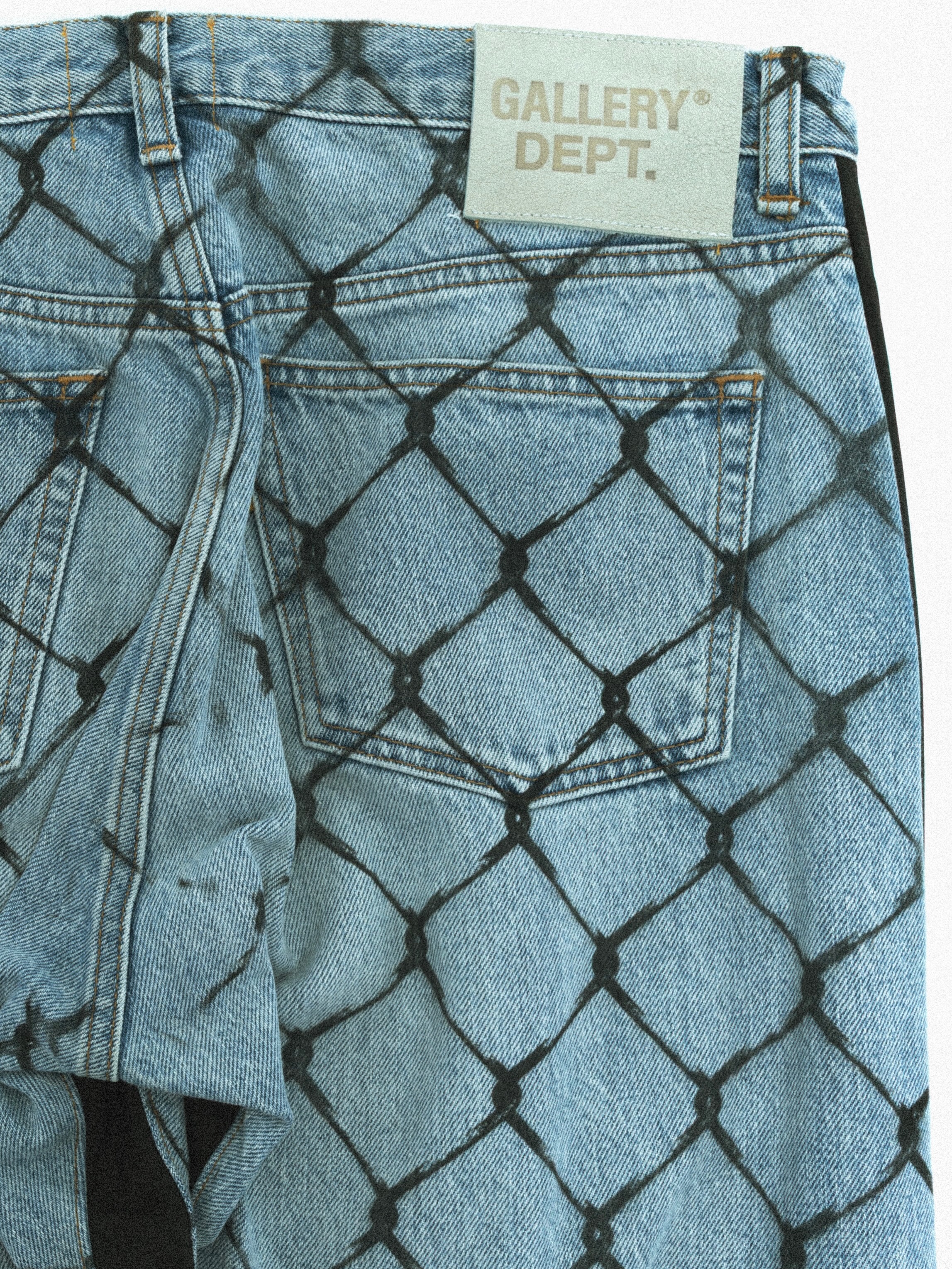 Gallery Dept Cage Ventura denim shown in the brand's Denim Archive Project imagery