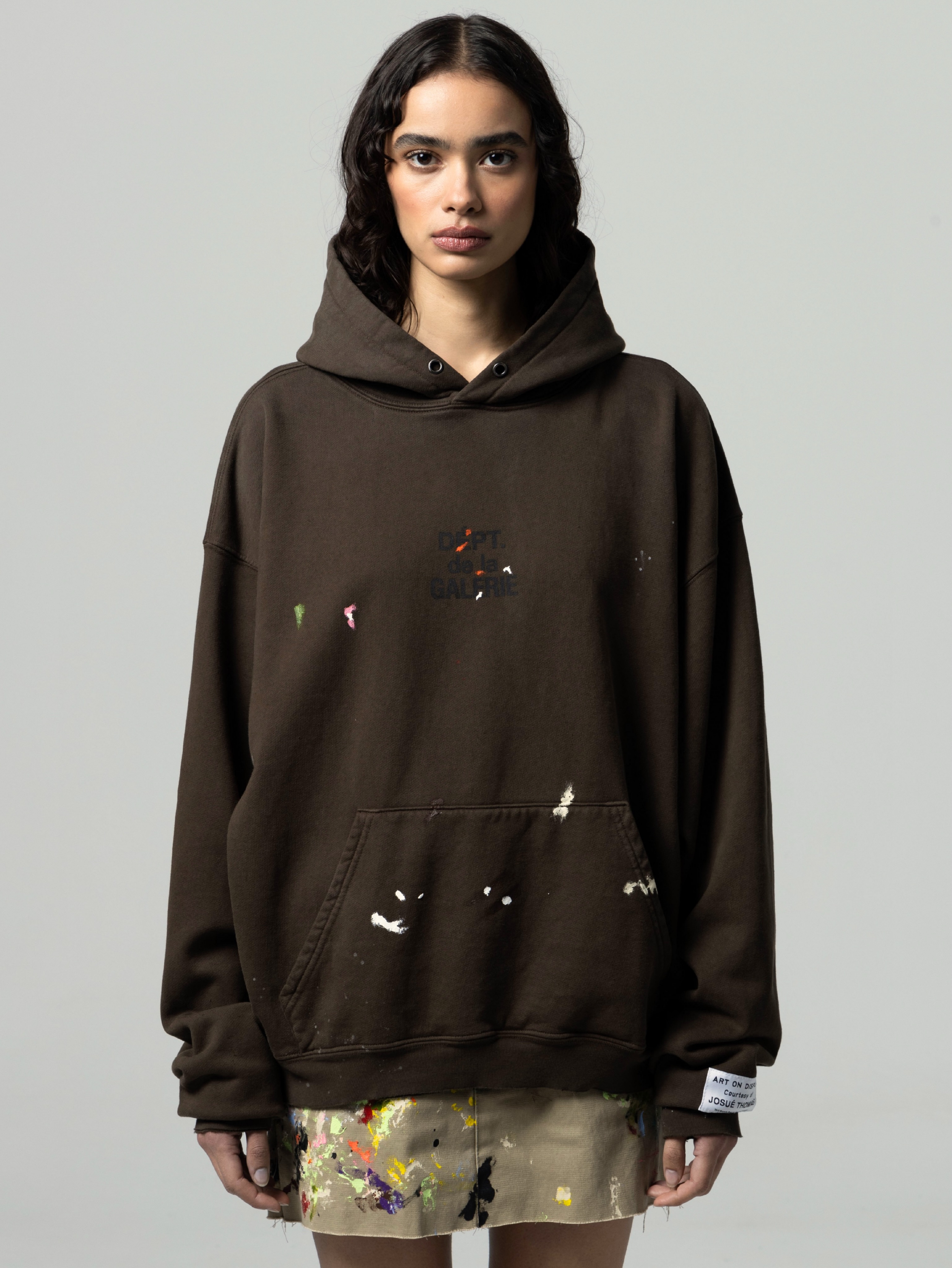 GALLERY DEPT PAINTS ONE WORD ON A $650 HOODIE (image 2)