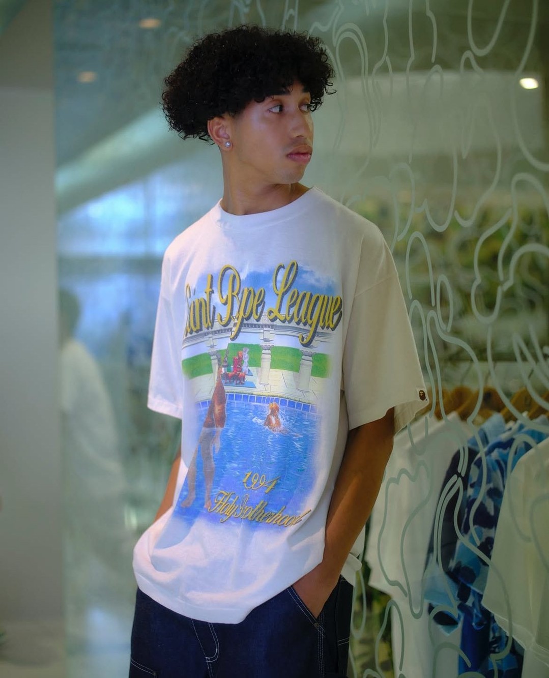 SAINT MXXXXXX X BAPE COLLECTION LANDS AT HBX (image 2)
