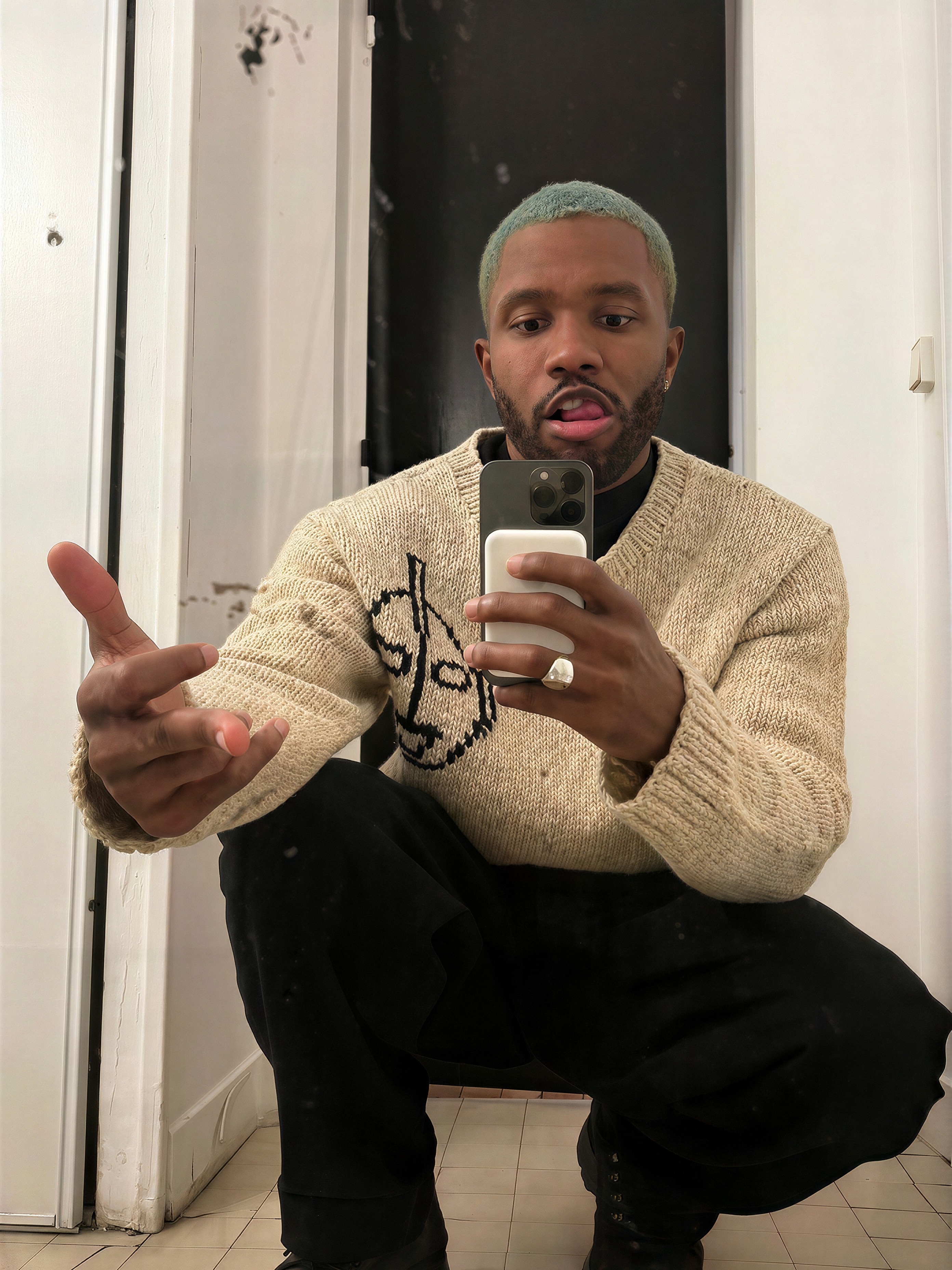 Frank Ocean, marking his 39th birthday