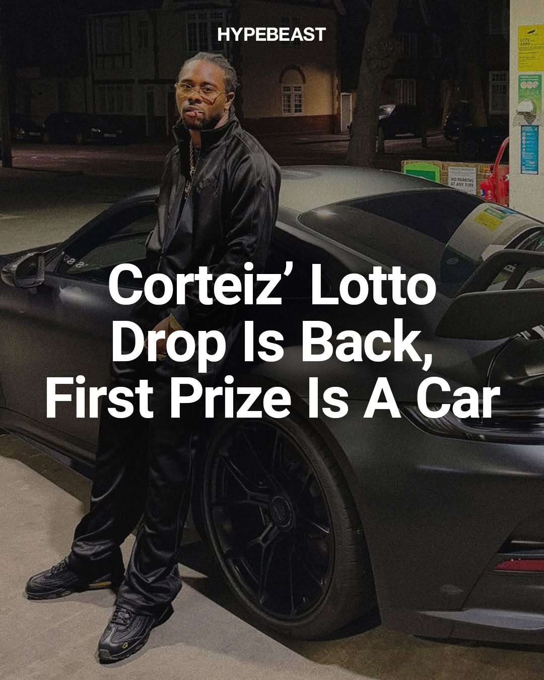 CORTEIZ LOTTO DROP 2024 RAISES STAKES WITH PORSCHE PRIZE