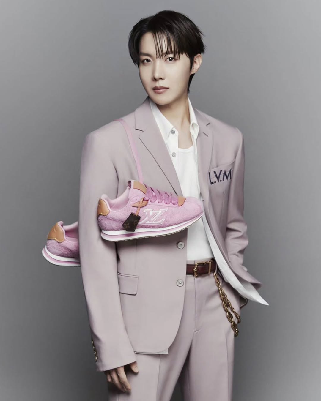 What J-Hope's Louis Vuitton BUTTERSOFT Sneaker Actually Says